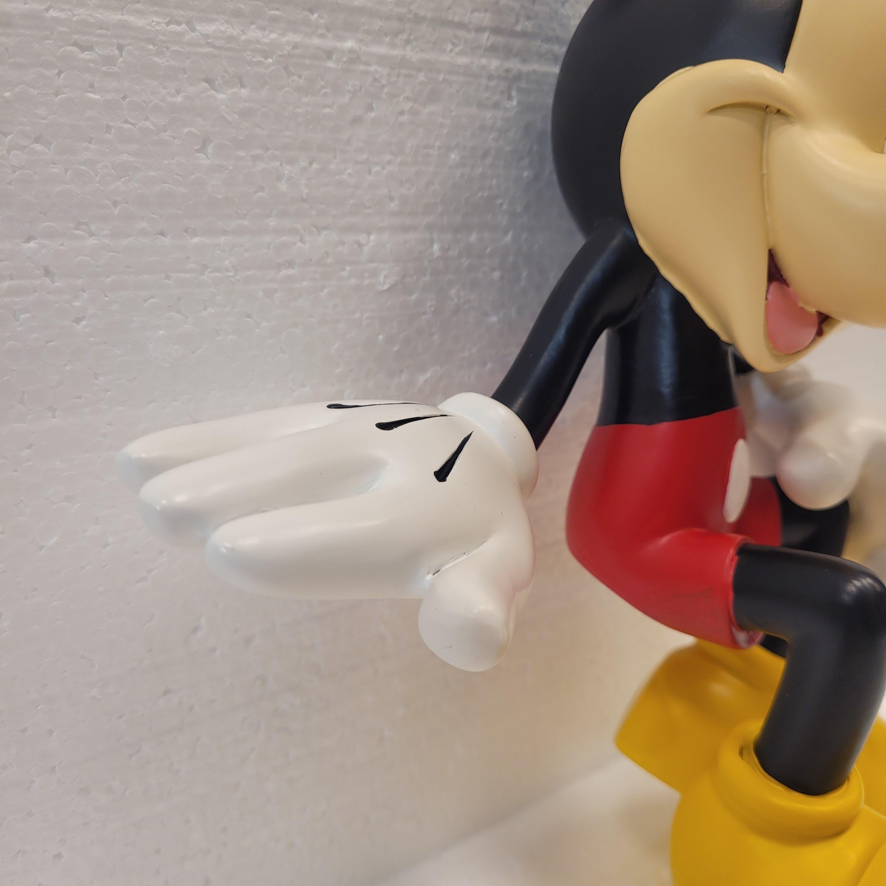 Disney Peter Mook Mickey Mouse sitting Bookend Epoxy Sculpture 3