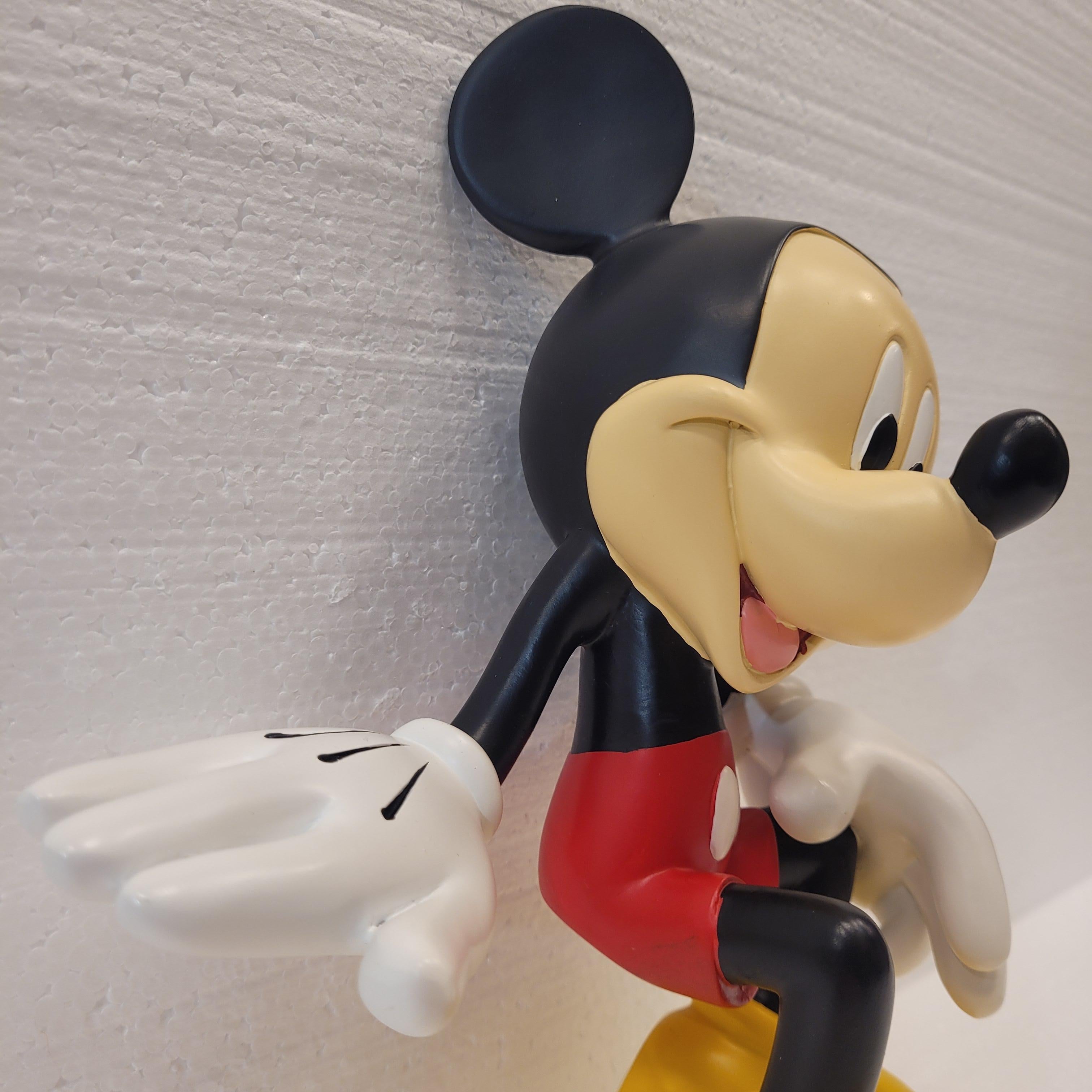Disney Peter Mook Mickey Mouse sitting Bookend Epoxy Sculpture 4