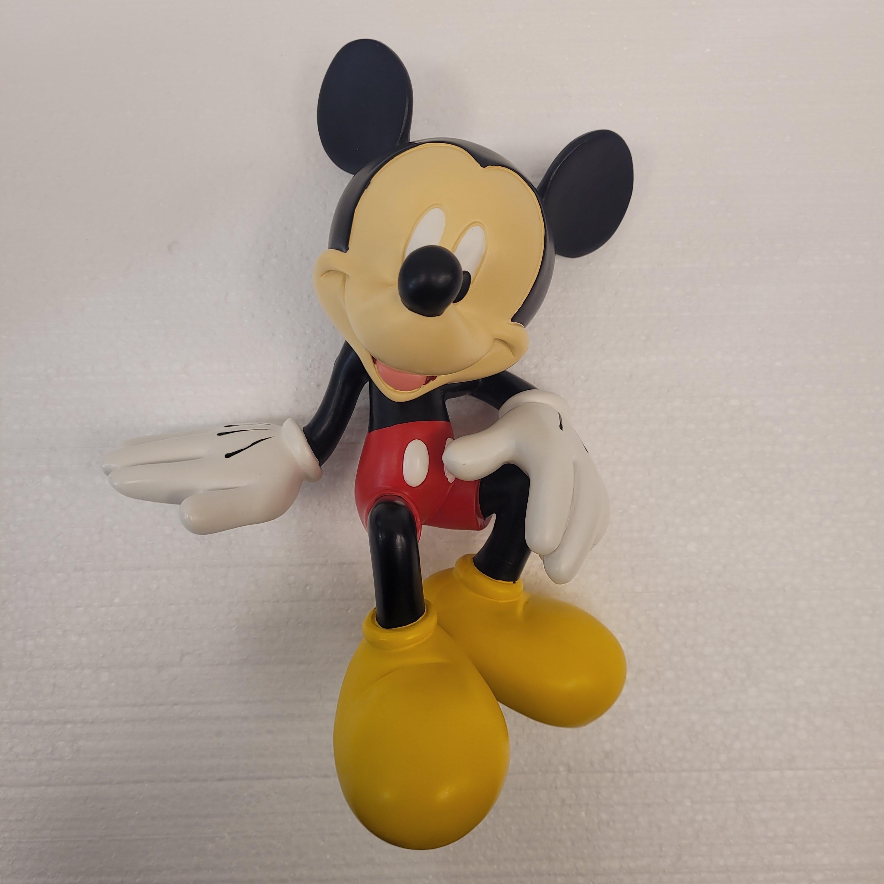 Disney Peter Mook Mickey Mouse sitting Bookend Epoxy Sculpture 7
