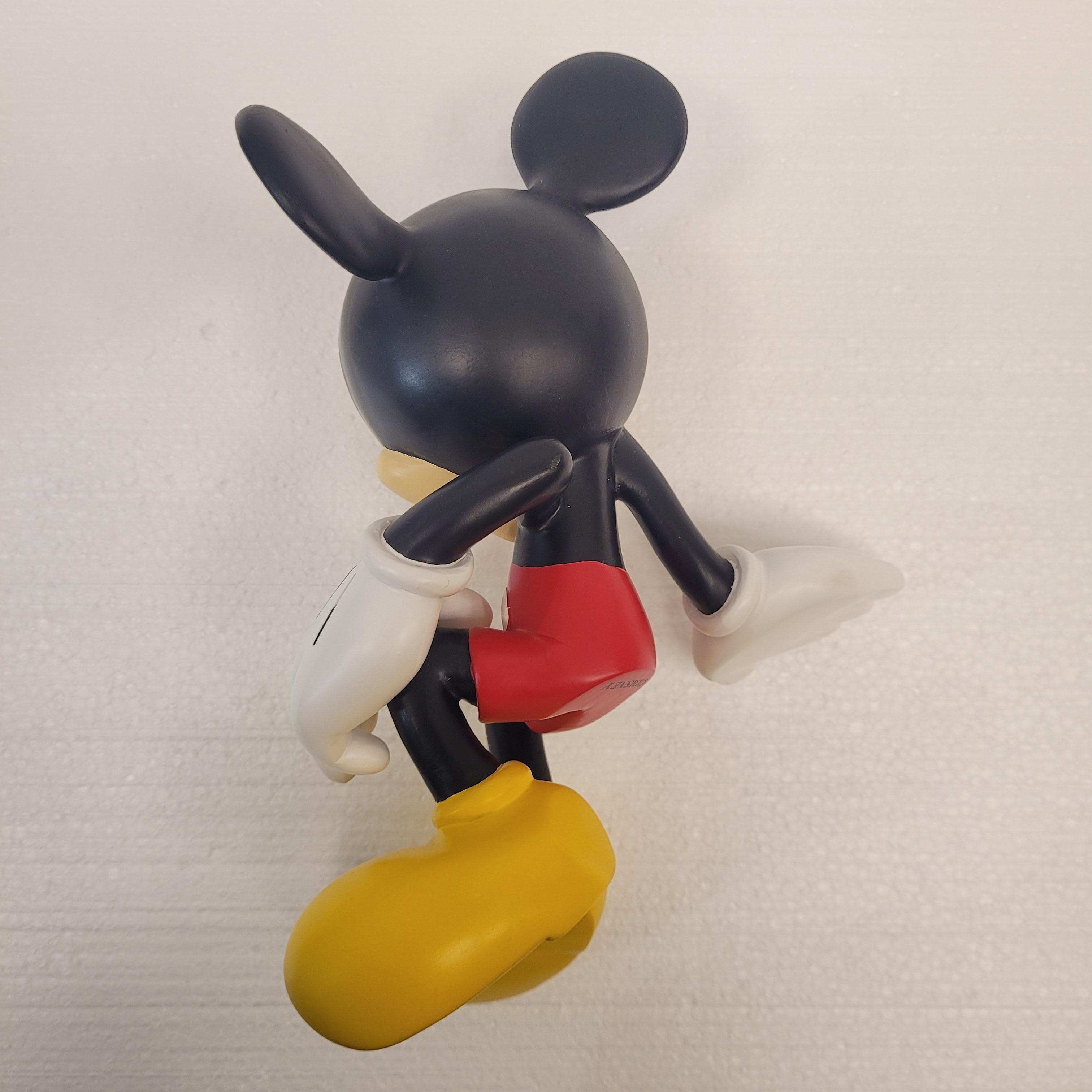 Disney Peter Mook Mickey Mouse sitting Bookend Epoxy Sculpture 8