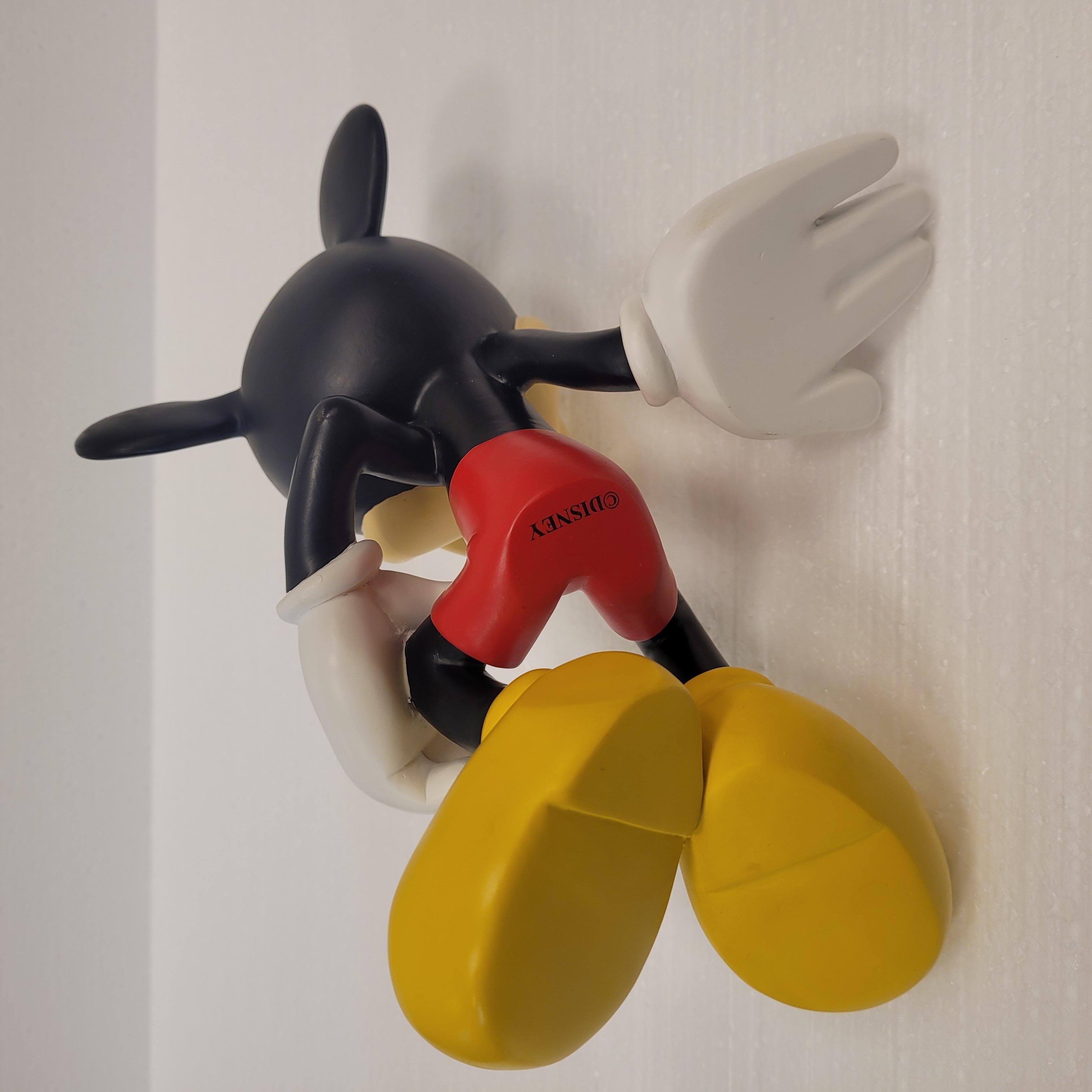 Disney Peter Mook Mickey Mouse sitting Bookend Epoxy Sculpture 9