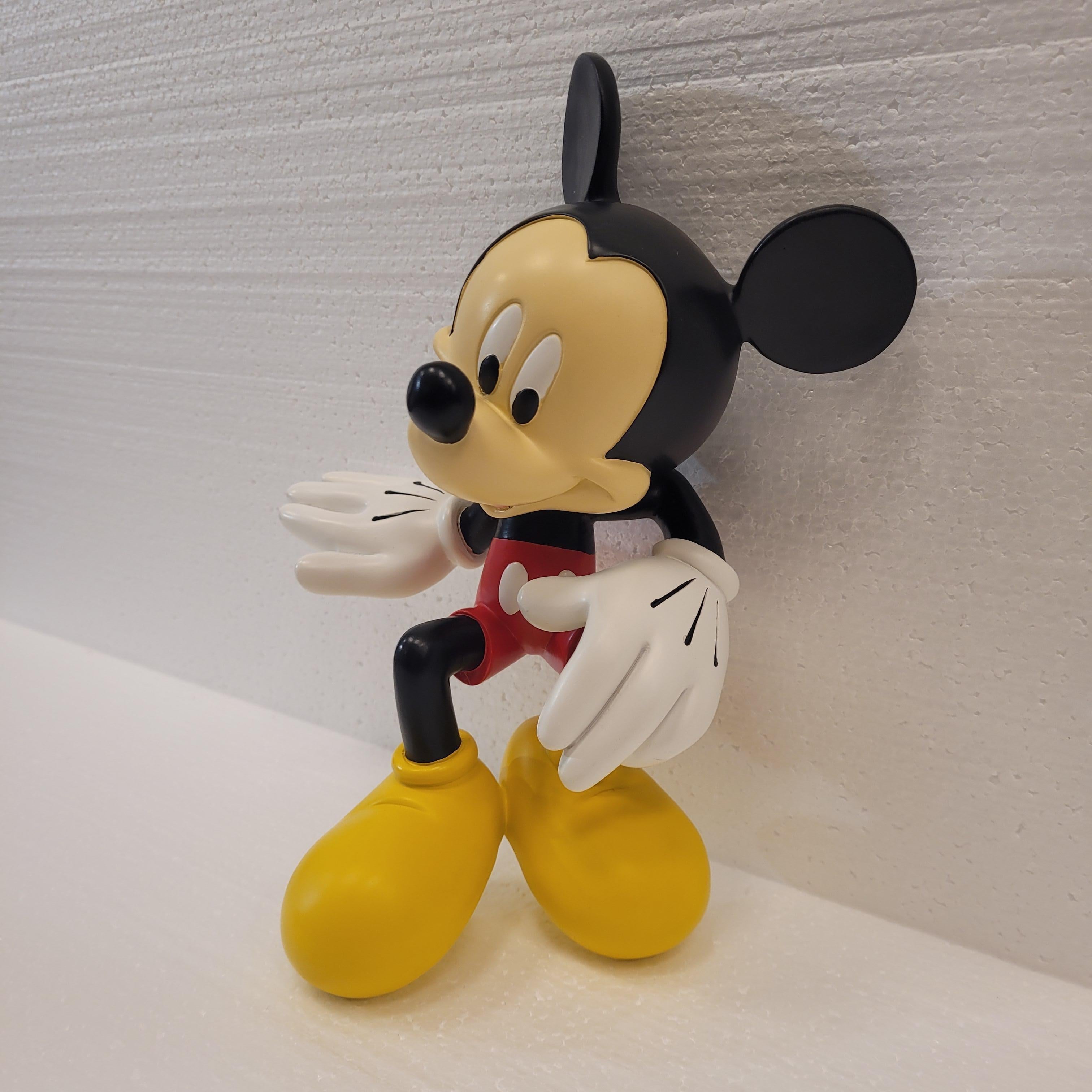 Contemporary Disney Peter Mook Mickey Mouse sitting Bookend Epoxy Sculpture