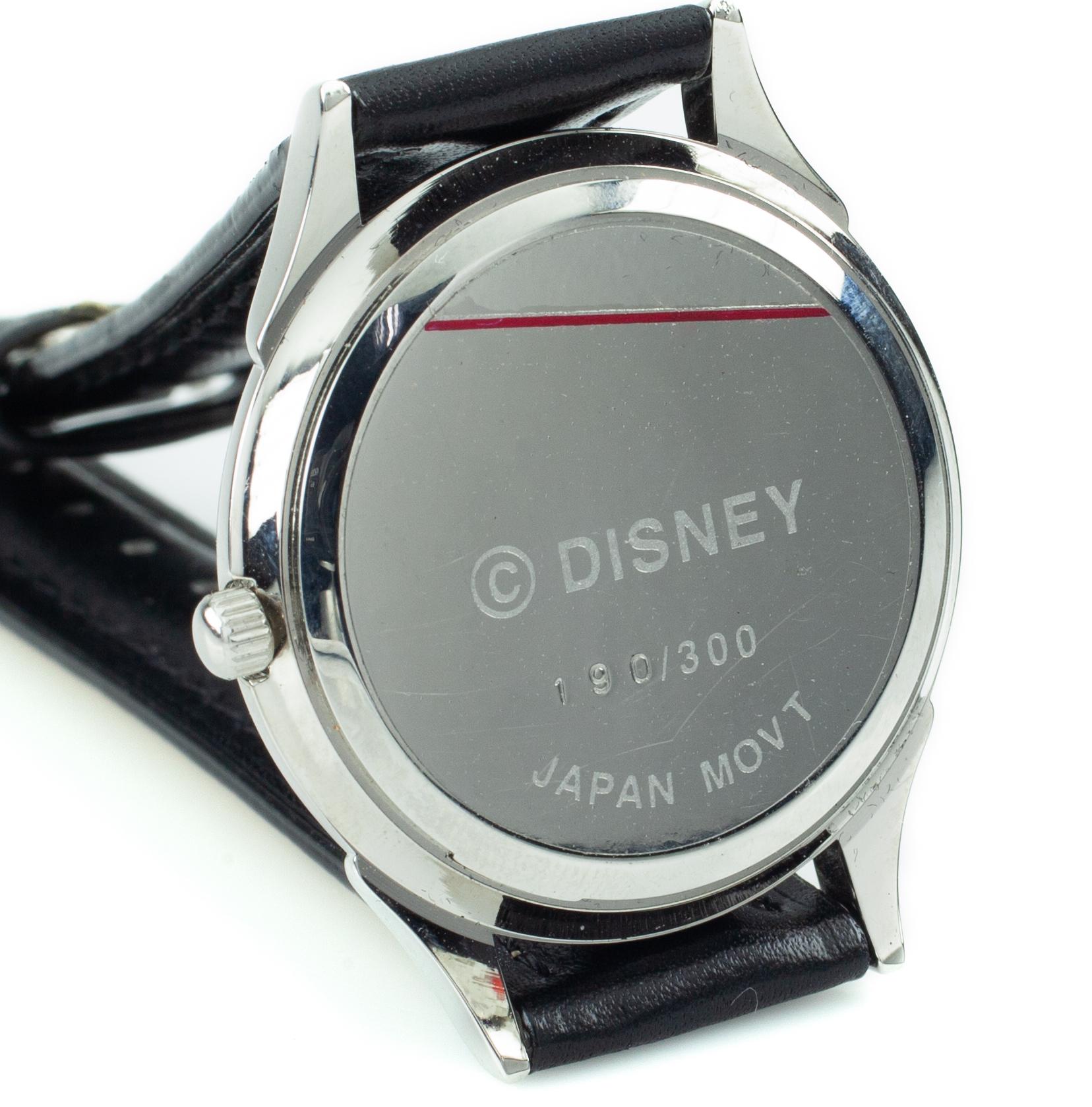 Disneyland Employee Stainless Steel Mickey Mouse Shift Watch, Limited Edition 1