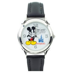 Orologio da polso di Topolino in acciaio inossidabile per dipendenti di Disneyland, edizione limitata