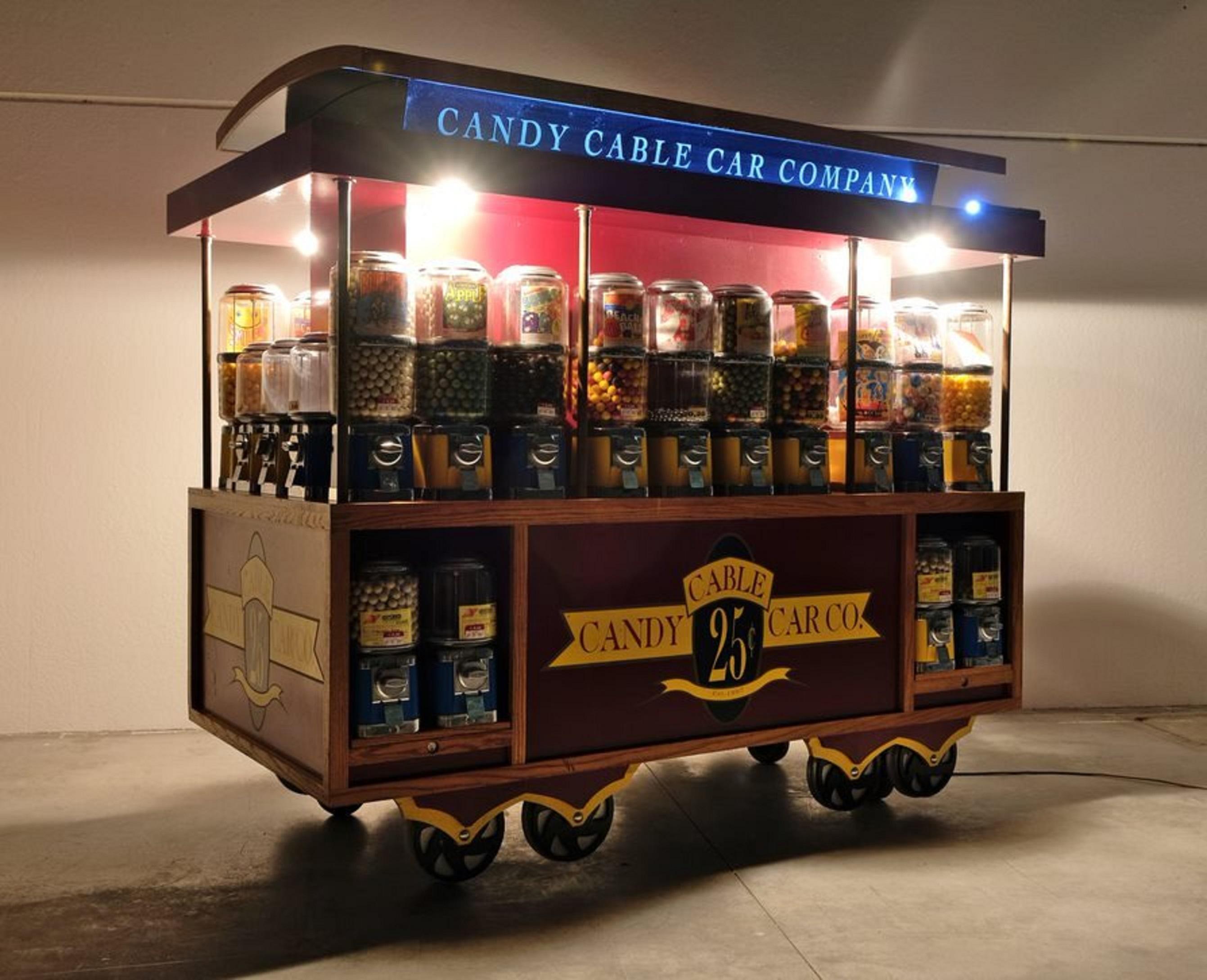 Bonbon-Seilbahn-Automat Nr. 38, 2000 (Moderne) im Angebot