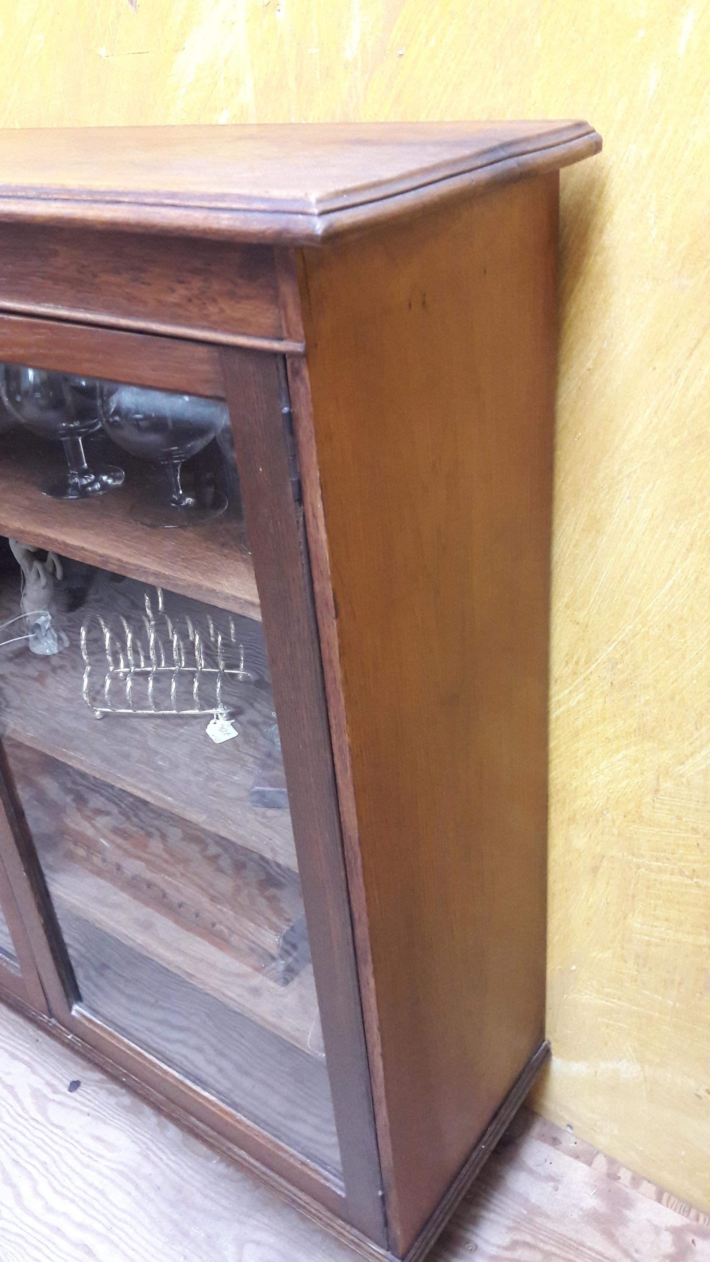 English Display Cabinet For Sale