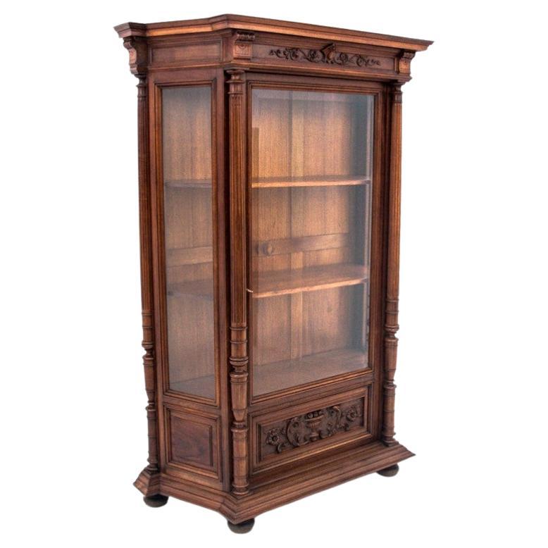 Display cabinet, France, circa 1870. After renovation.