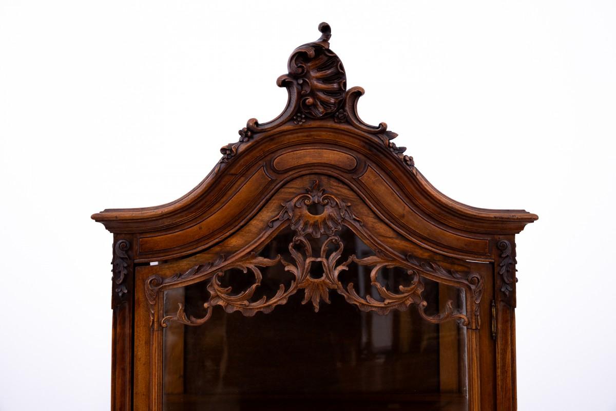 Display cabinet, France, circa 1910.8919 In Good Condition For Sale In Chorzów, PL