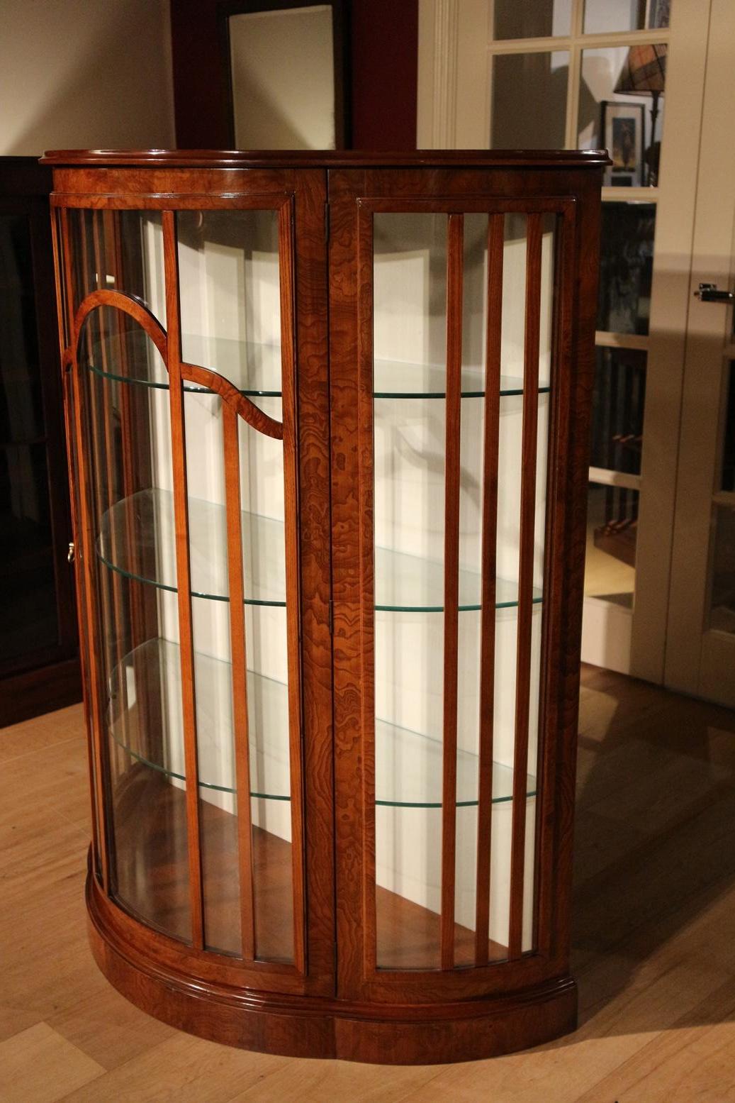 art deco display cabinets for sale