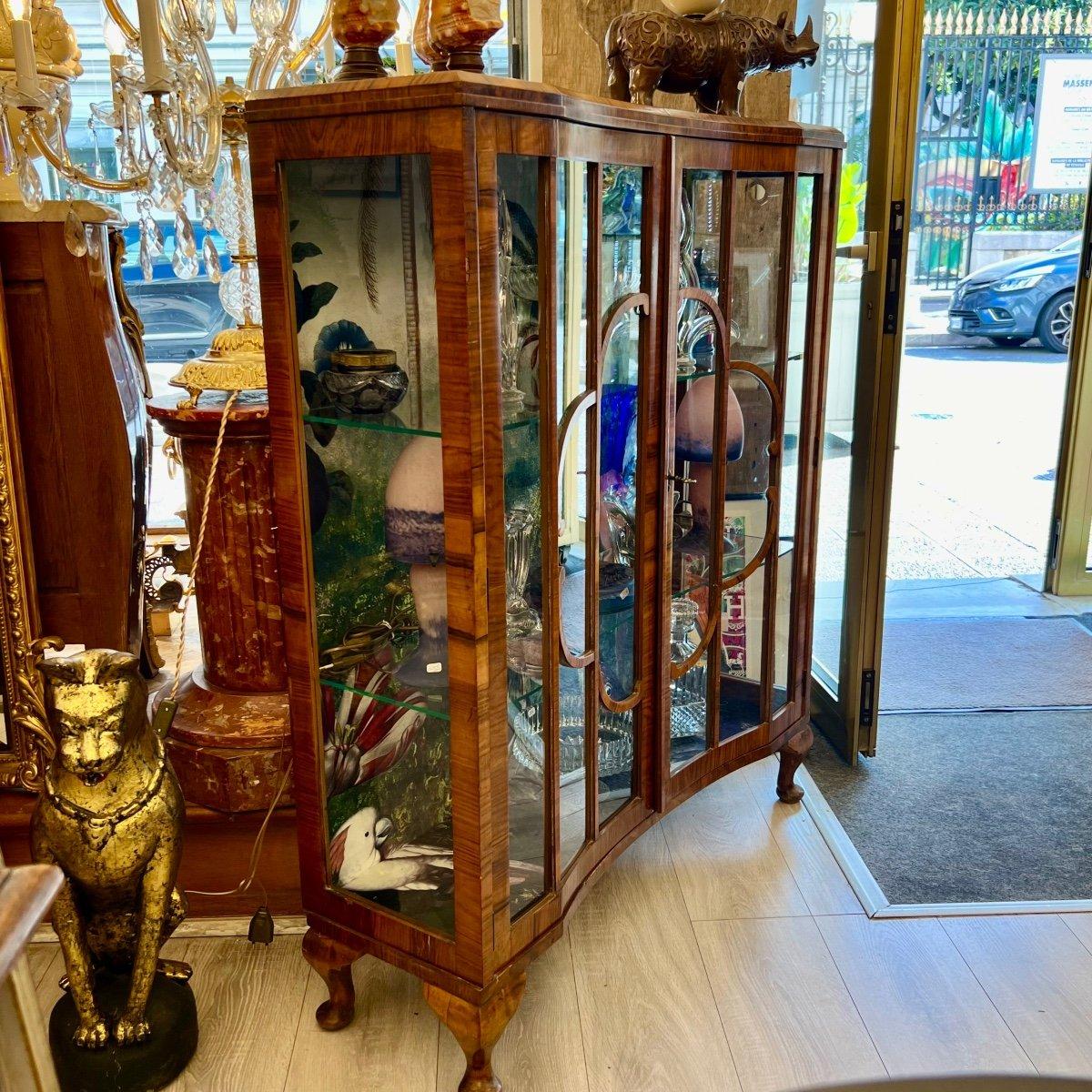 Art Deco Display Cabinet in the Style of Art Déco, 1920 For Sale