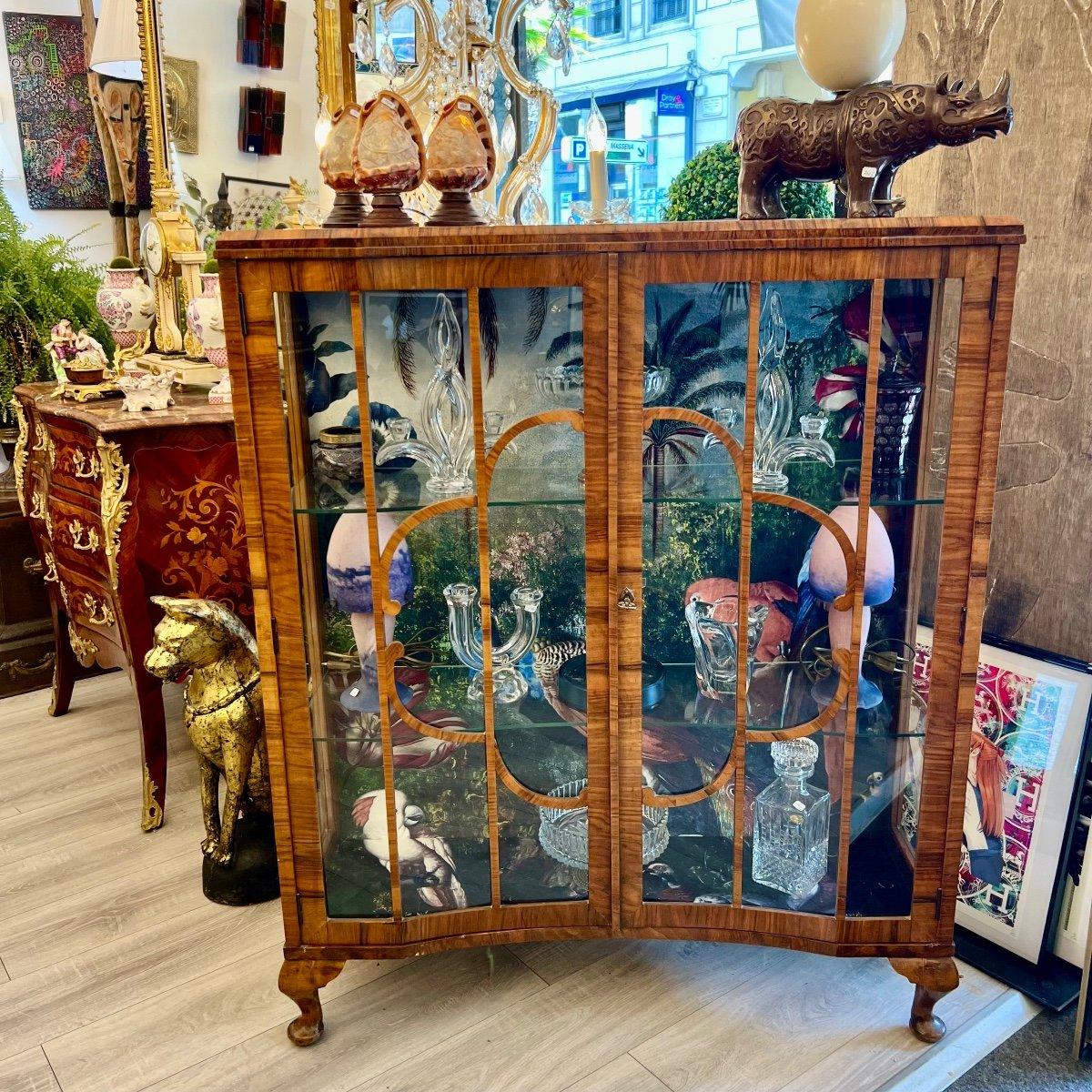 Display Cabinet in the Style of Art Déco, 1920 In Good Condition In NICE, FR