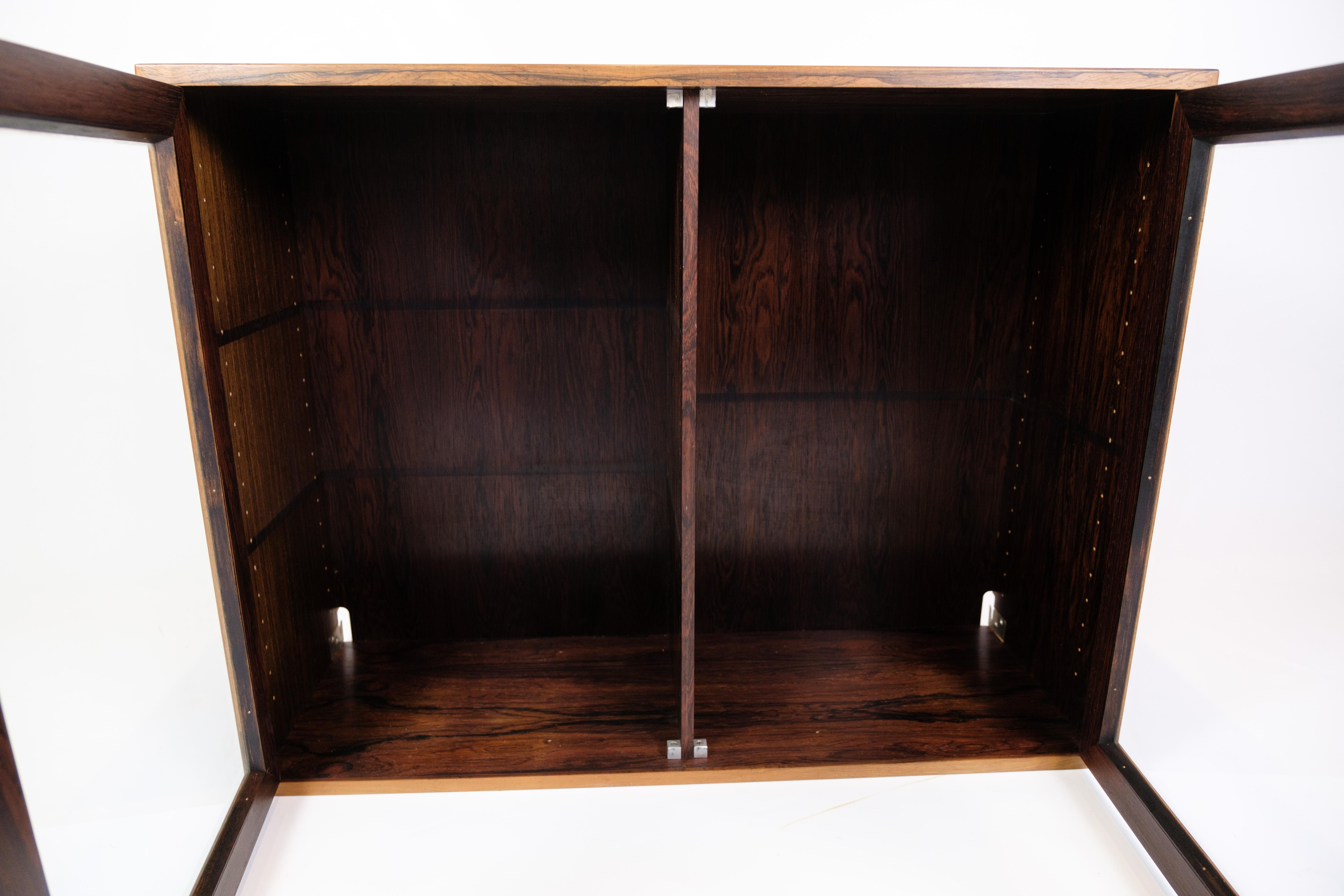 Vitrine aus Palisanderholz, dänisches Design aus den 1960er Jahren im Zustand „Gut“ im Angebot in Lejre, DK