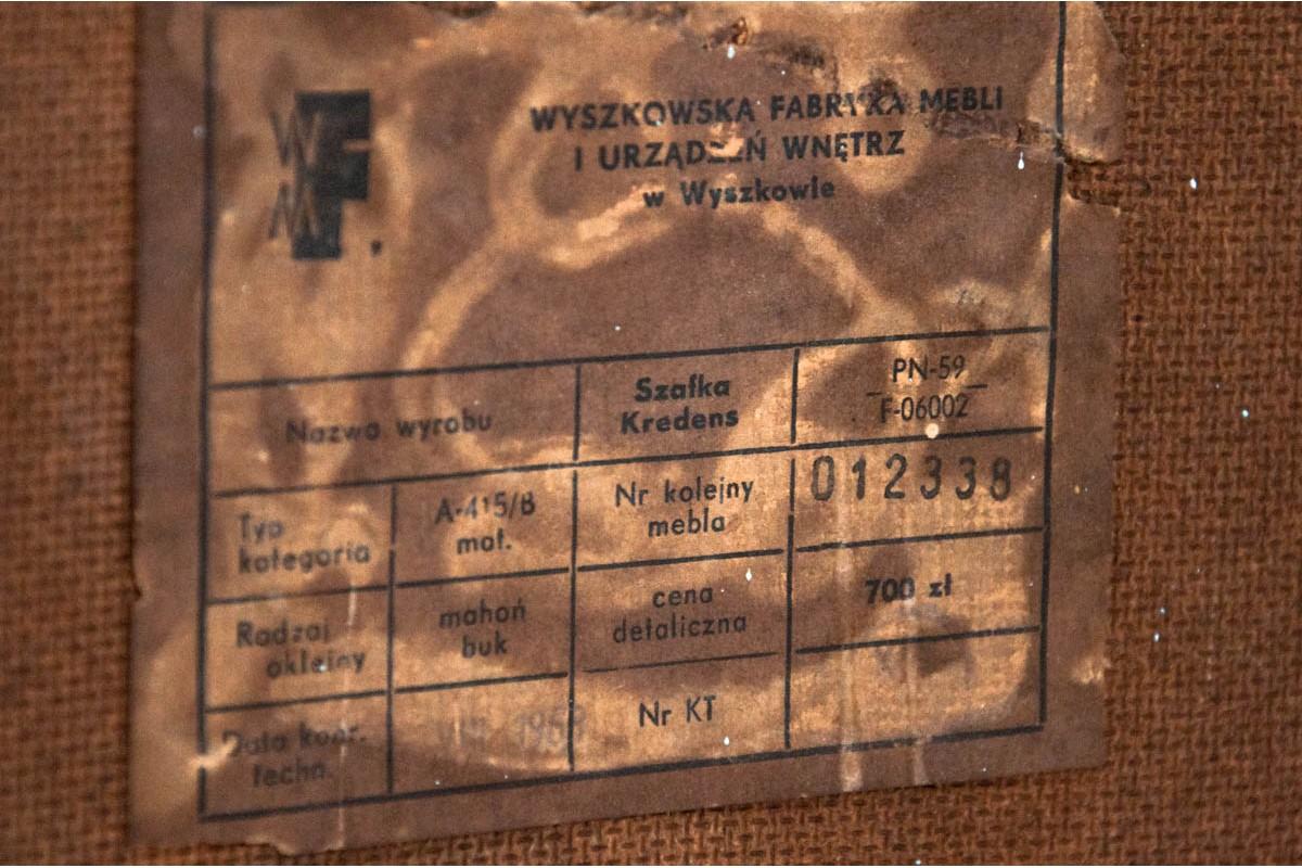 Vitrina, Polonia, años 60 mediados del siglo XX en venta