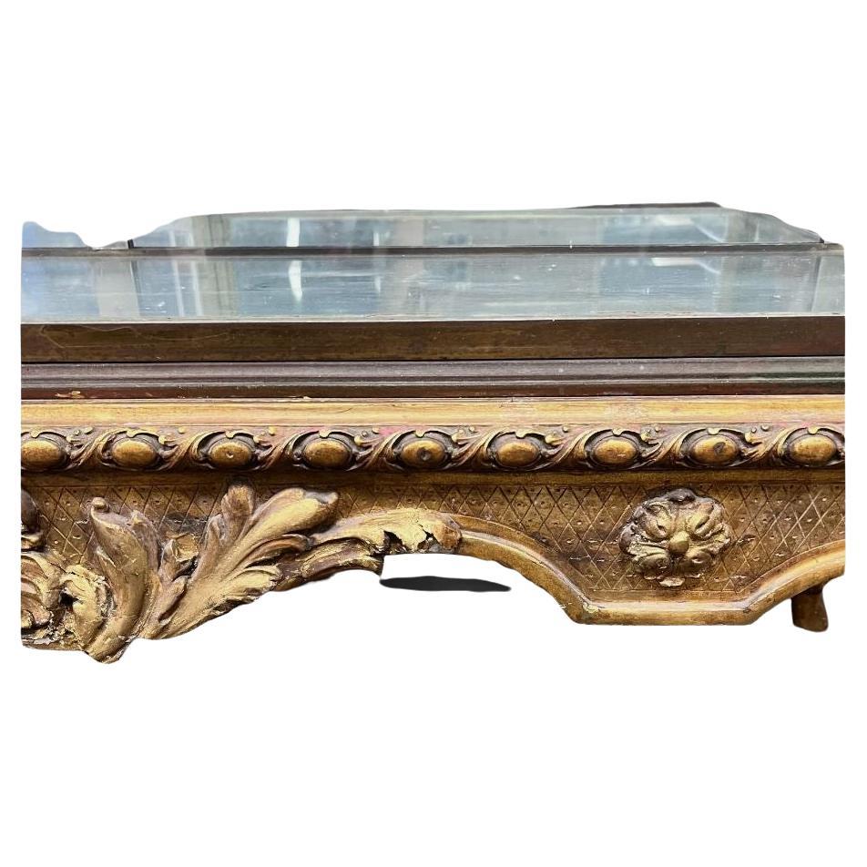 Vetrine Vitrine con cornice in bronzo in vendita 3