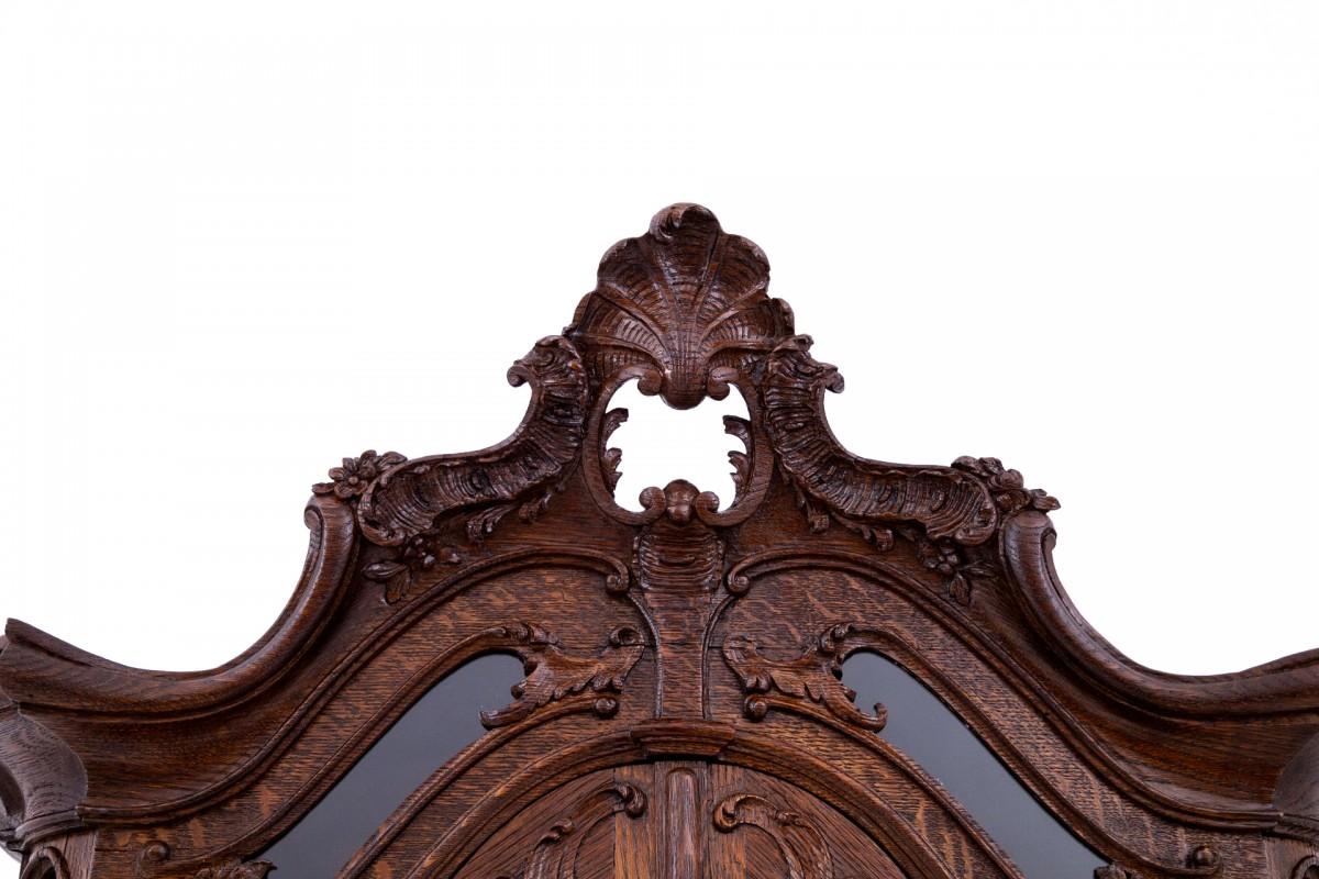 Display-Gehäuse, Frankreich, um 1870. (Walnuss) im Angebot
