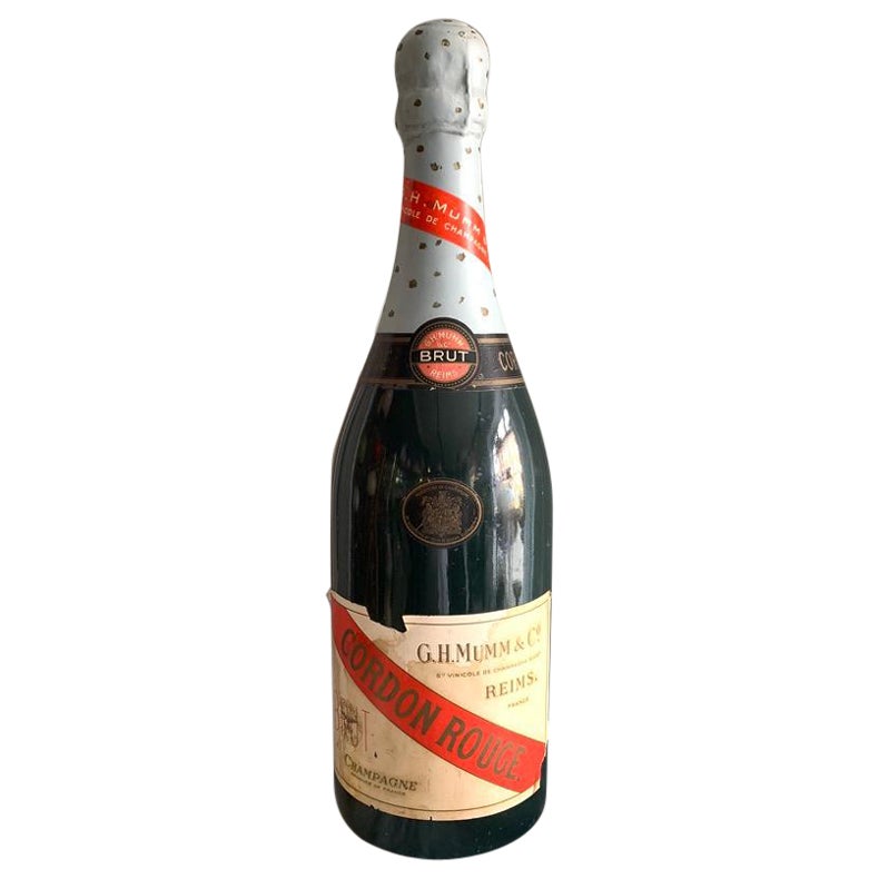 Display Champagne Bottle