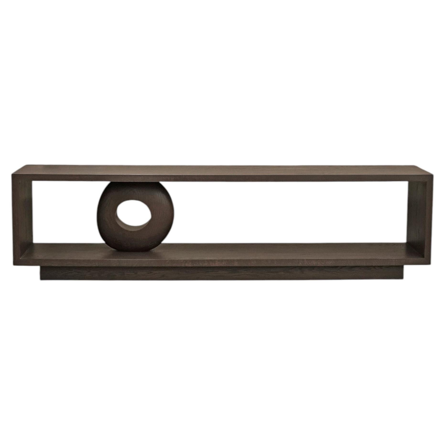 Display Console Sereno No19, Contemporary Wooden Design by Joel Escalona For Sale