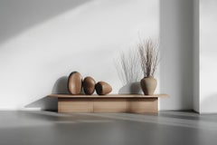 Display Console Sereno No48, Solid Wood Contemporary Piece by NONO