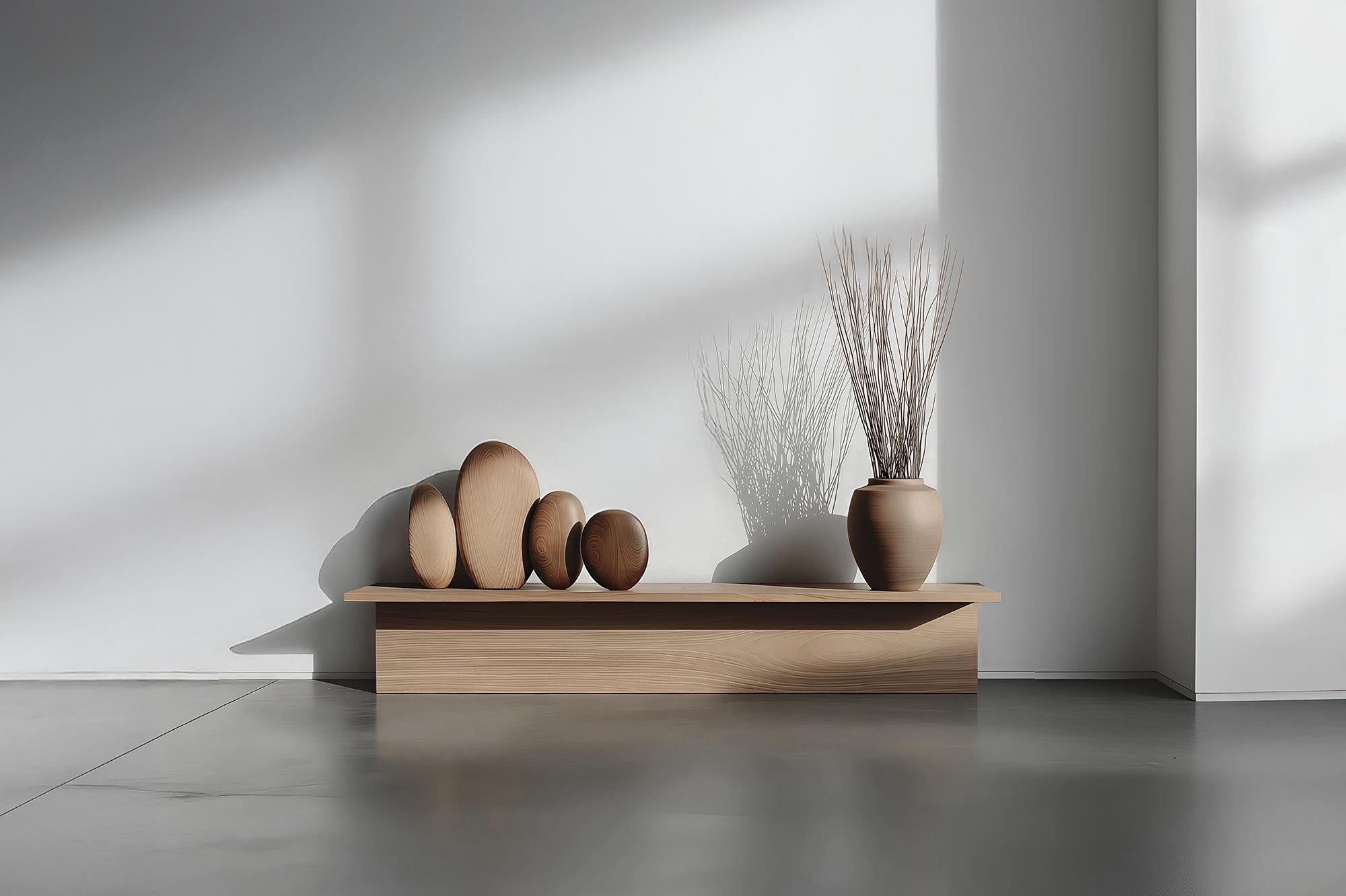 Display-Konsole Sereno No48, Massivholz Zeitgenössisches Stück von NONO (Holz) im Angebot