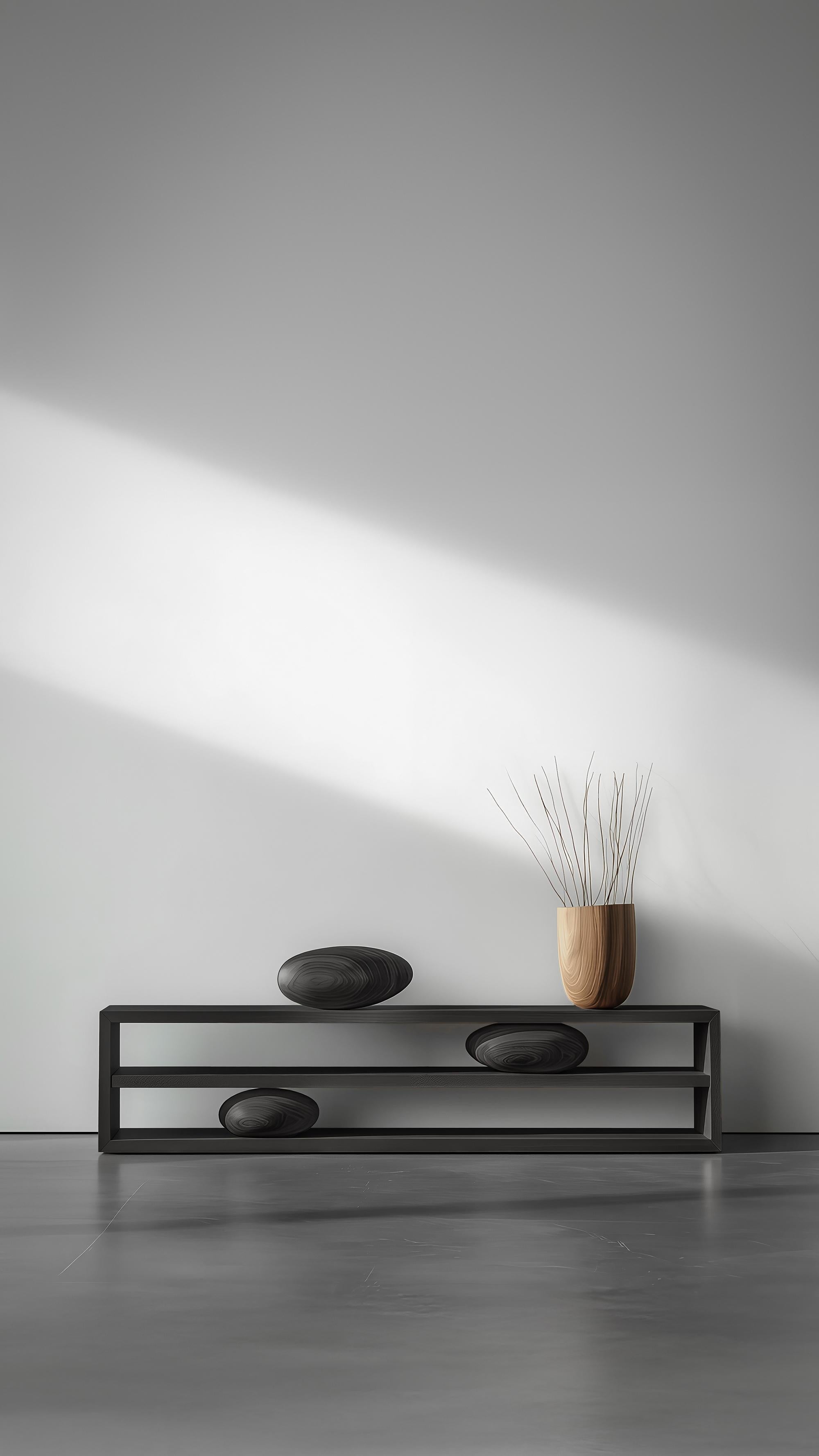 Display Console Sereno No59, Contemporary Wooden Design by Joel Escalona For Sale 4