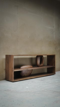 Display Console Sereno No9, Walnut Console Table by Joel Escalona