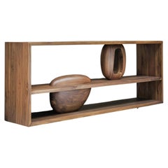 Display Console Sereno No9, Walnut Console Table by Joel Escalona