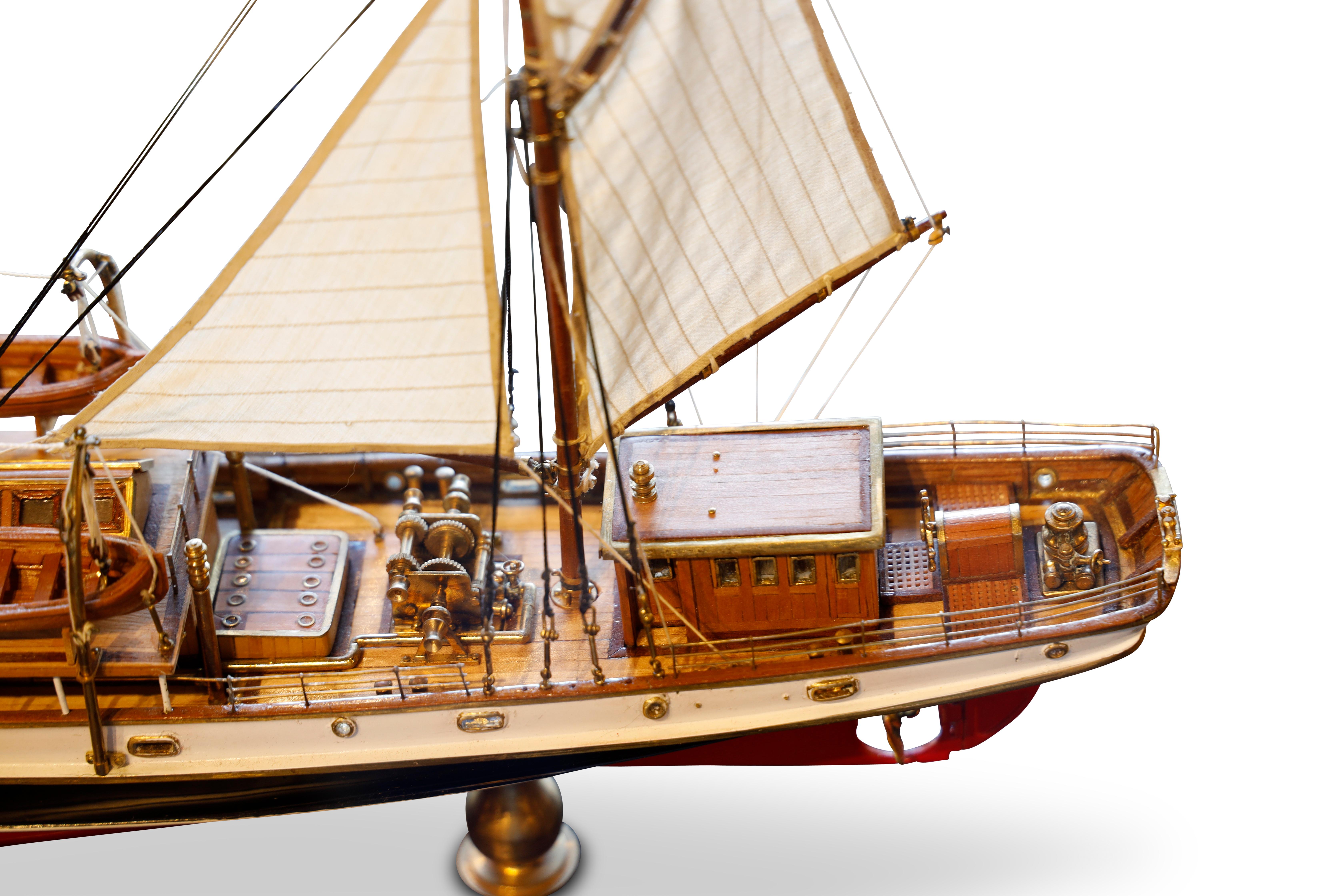 English Display Model of a Russian Harbor Patrol Ship For Sale