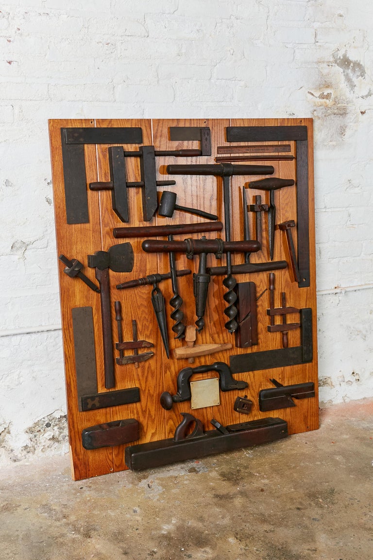 Display of Vintage Carpentry Tools For Sale at 1stDibs