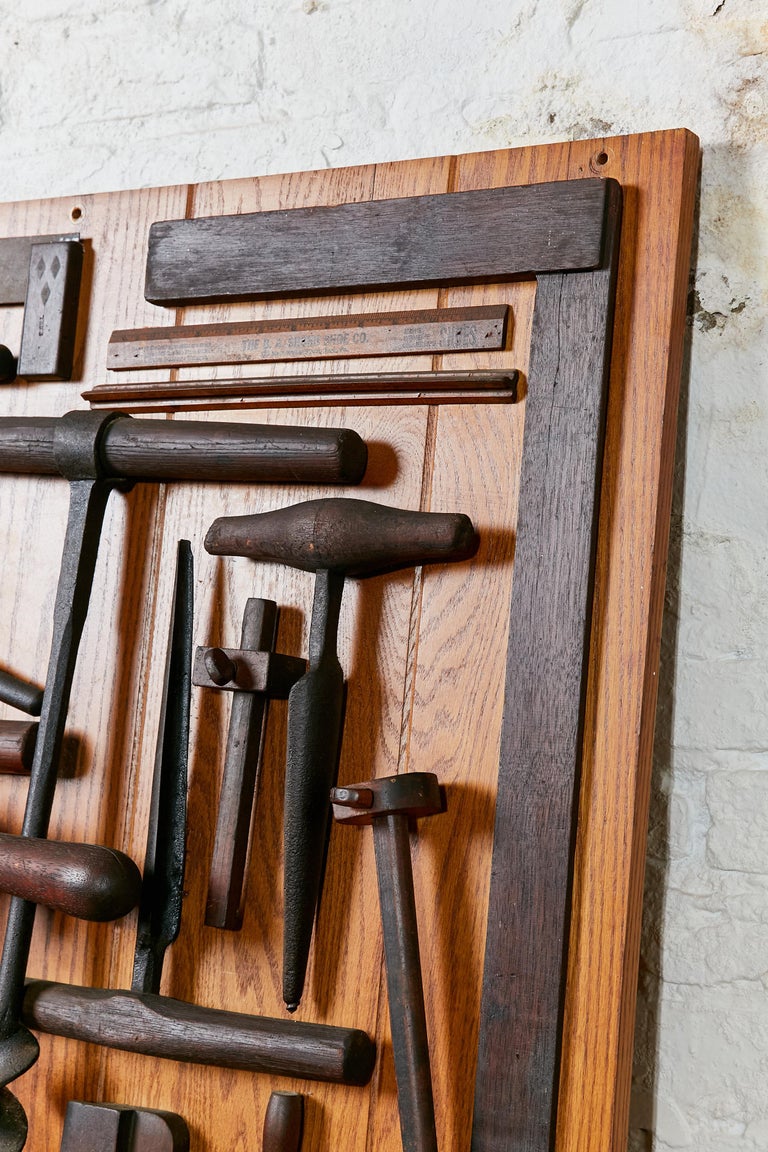 Display of Vintage Carpentry Tools For Sale at 1stDibs