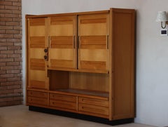 Vitrine oder Aufbewahrungsschrank von Guillerme et Chambron, Frankreich, 1960er Jahre