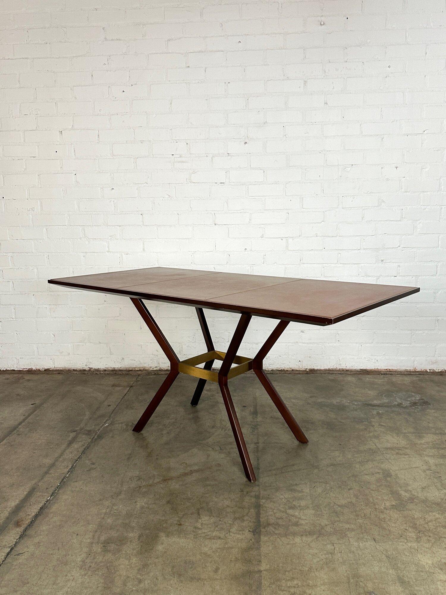 Display Table with Leather Surface For Sale 6