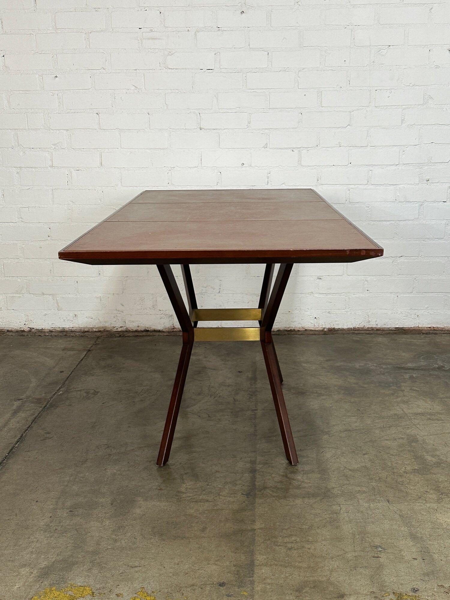 Display Table with Leather Surface For Sale 8
