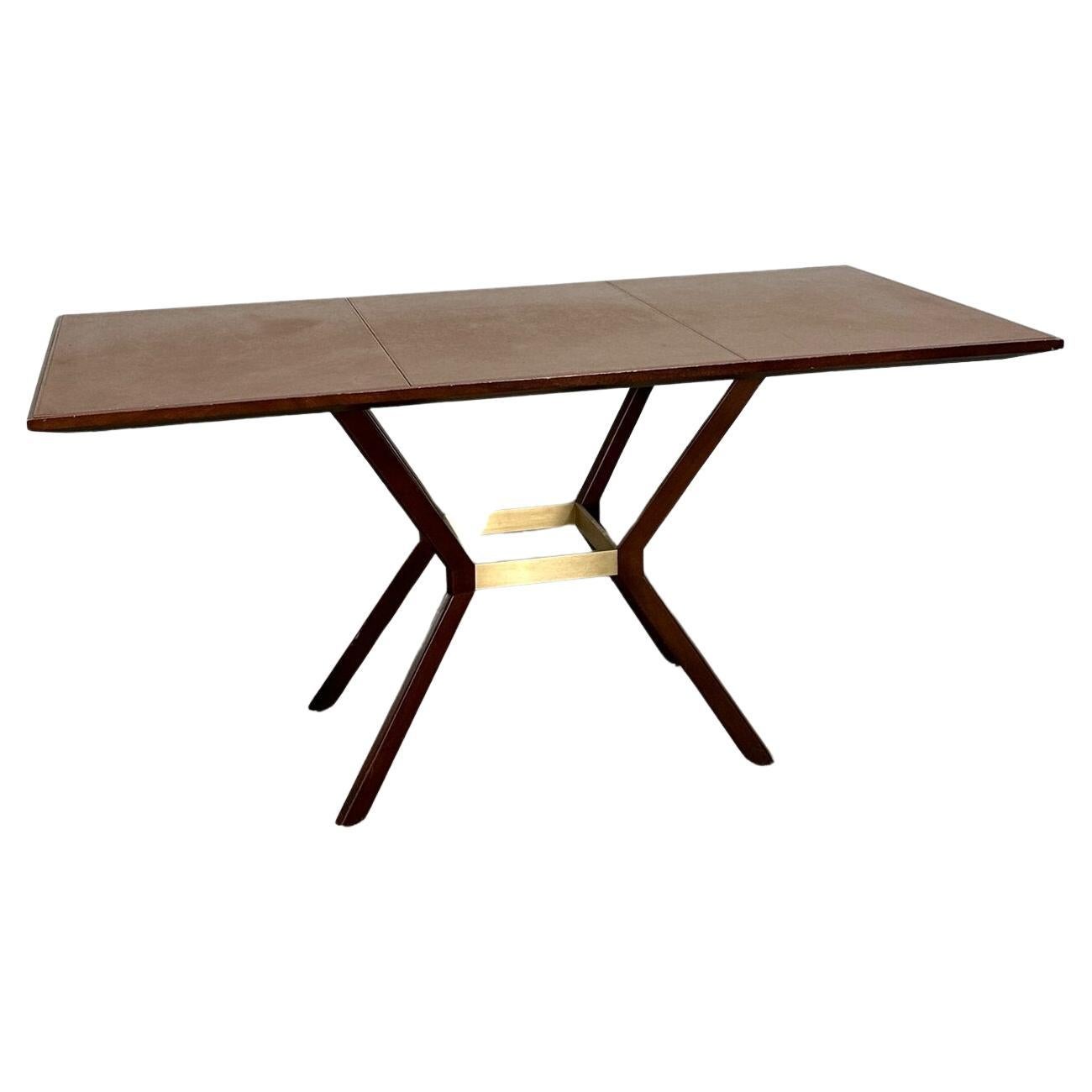Display Table with Leather Surface For Sale