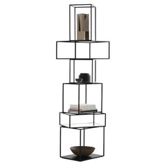 Display Unit / Glass Cabinet Mogg BABYLON design Emanuele Magini