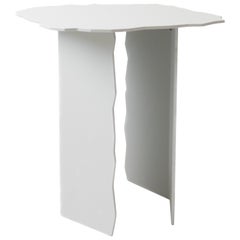 Disrupt Table High Contemporary Side Table in Aluminium by Fractall