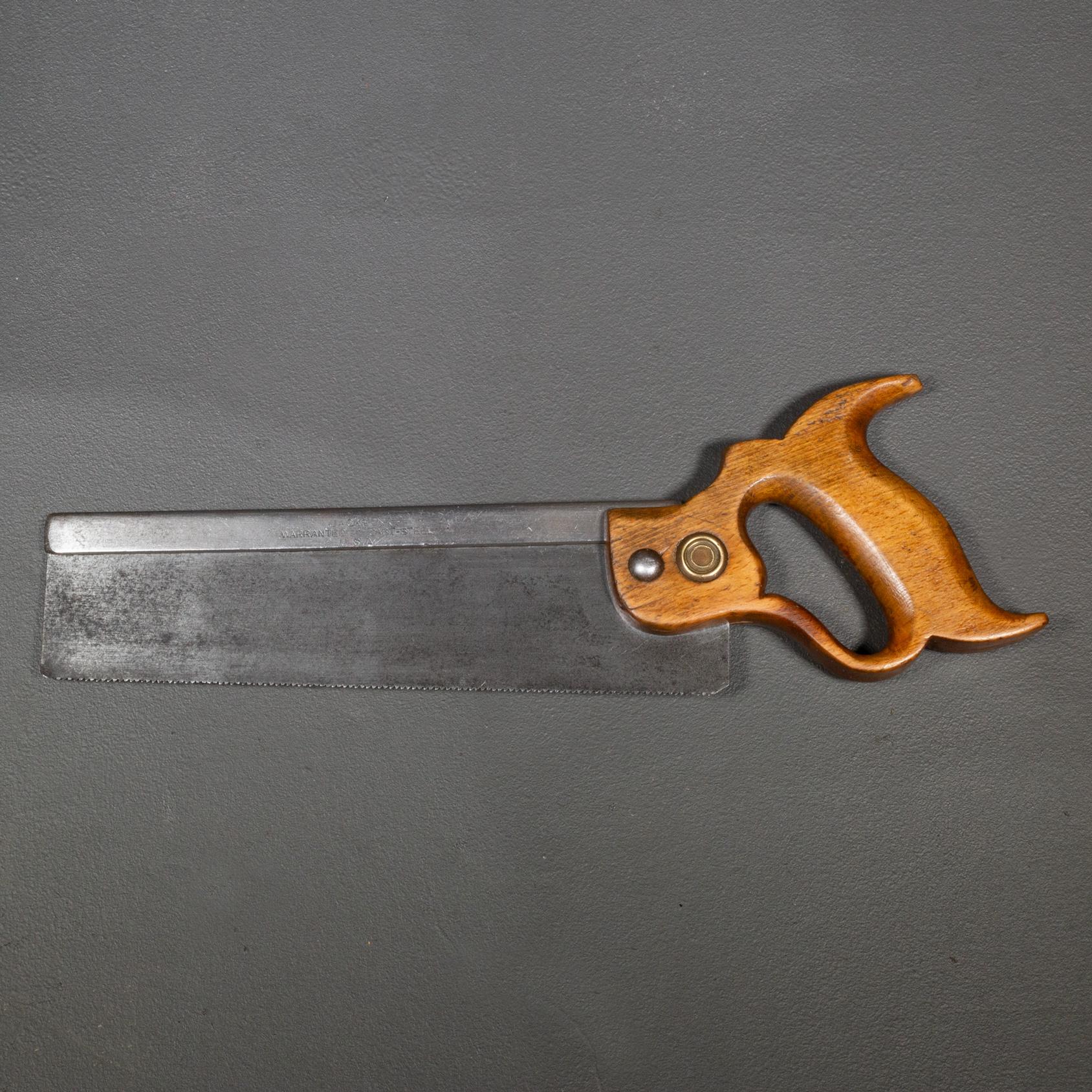 Industrial Disston and Sons Back Saw c.1940