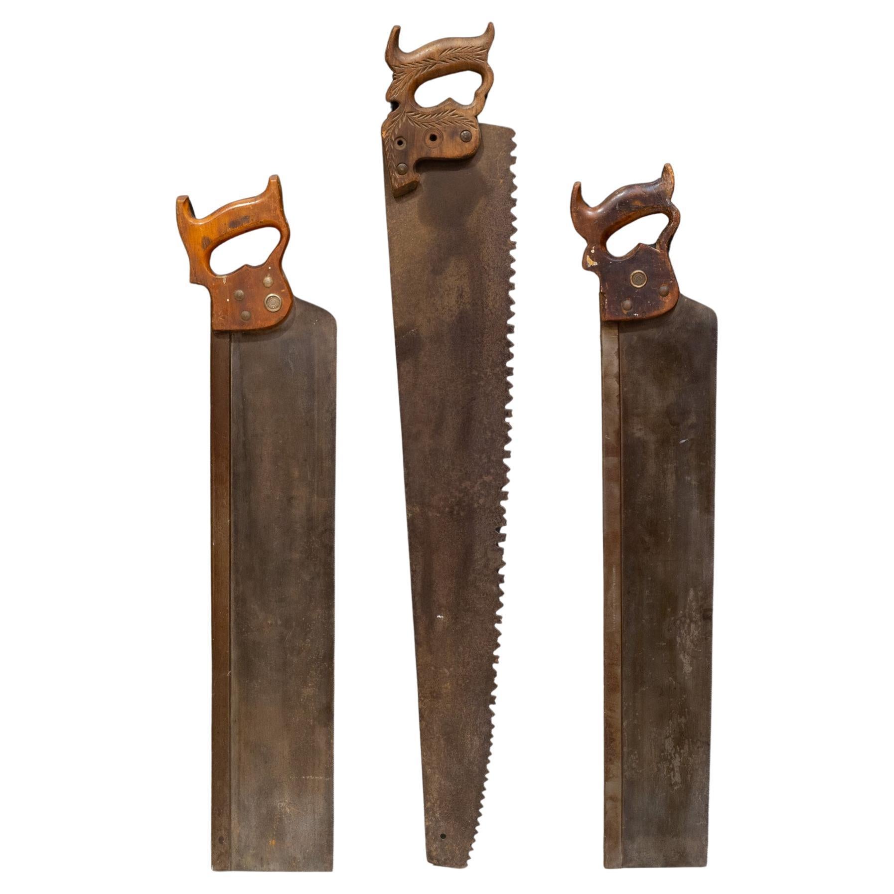 Disston and Sons Brass Back Saws c.1940s-Price per item
