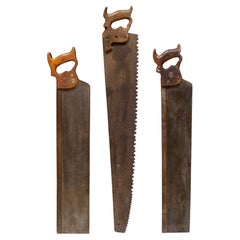 Disston and Sons Brass Back Saws c.1940s-Price per item