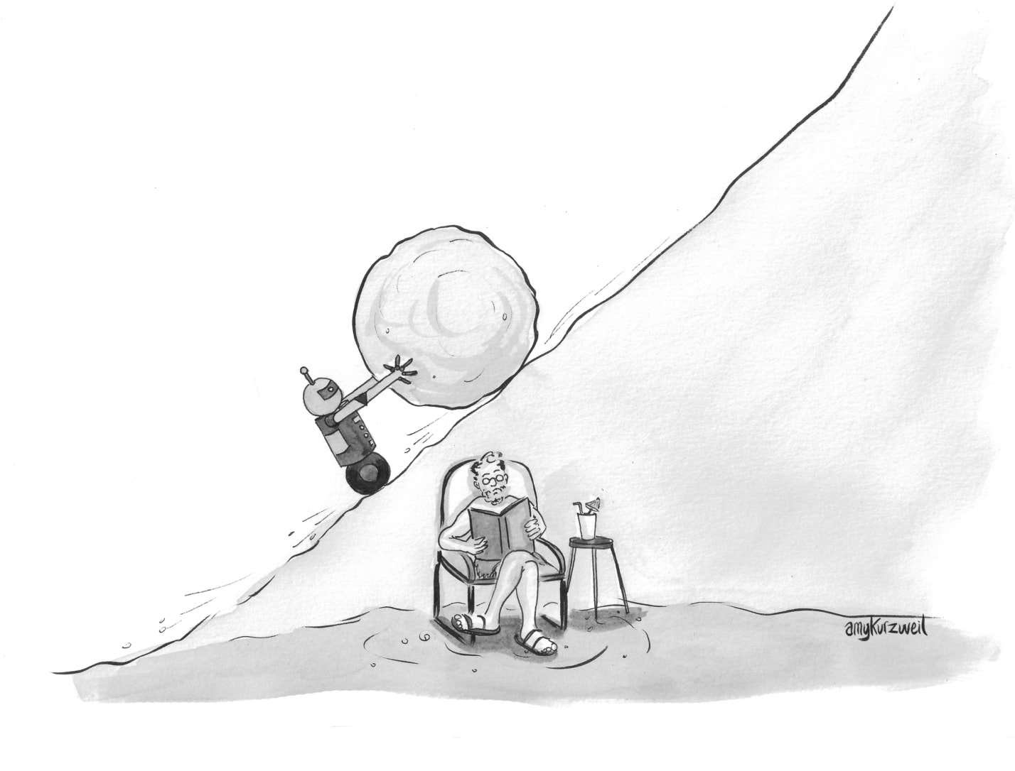 Robot Sisyphus