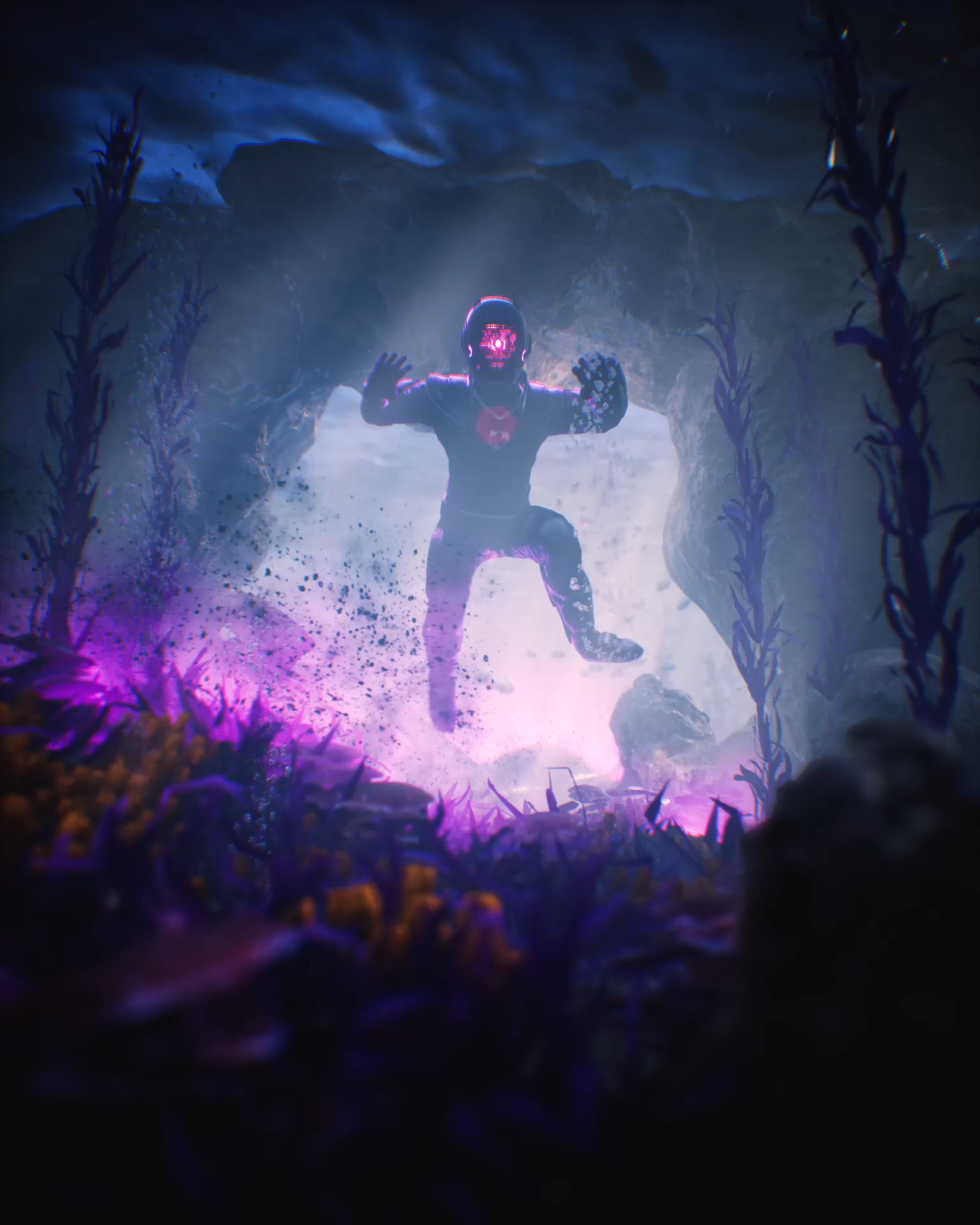 OCEAN THERAPY by Engwind NFT Art 1stDibs