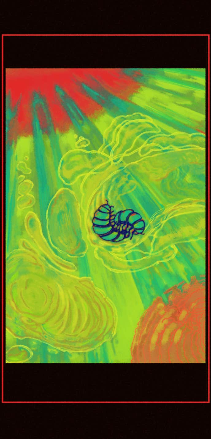 Tryptic of the self, 1.
Dolce avvenire - Sweet future