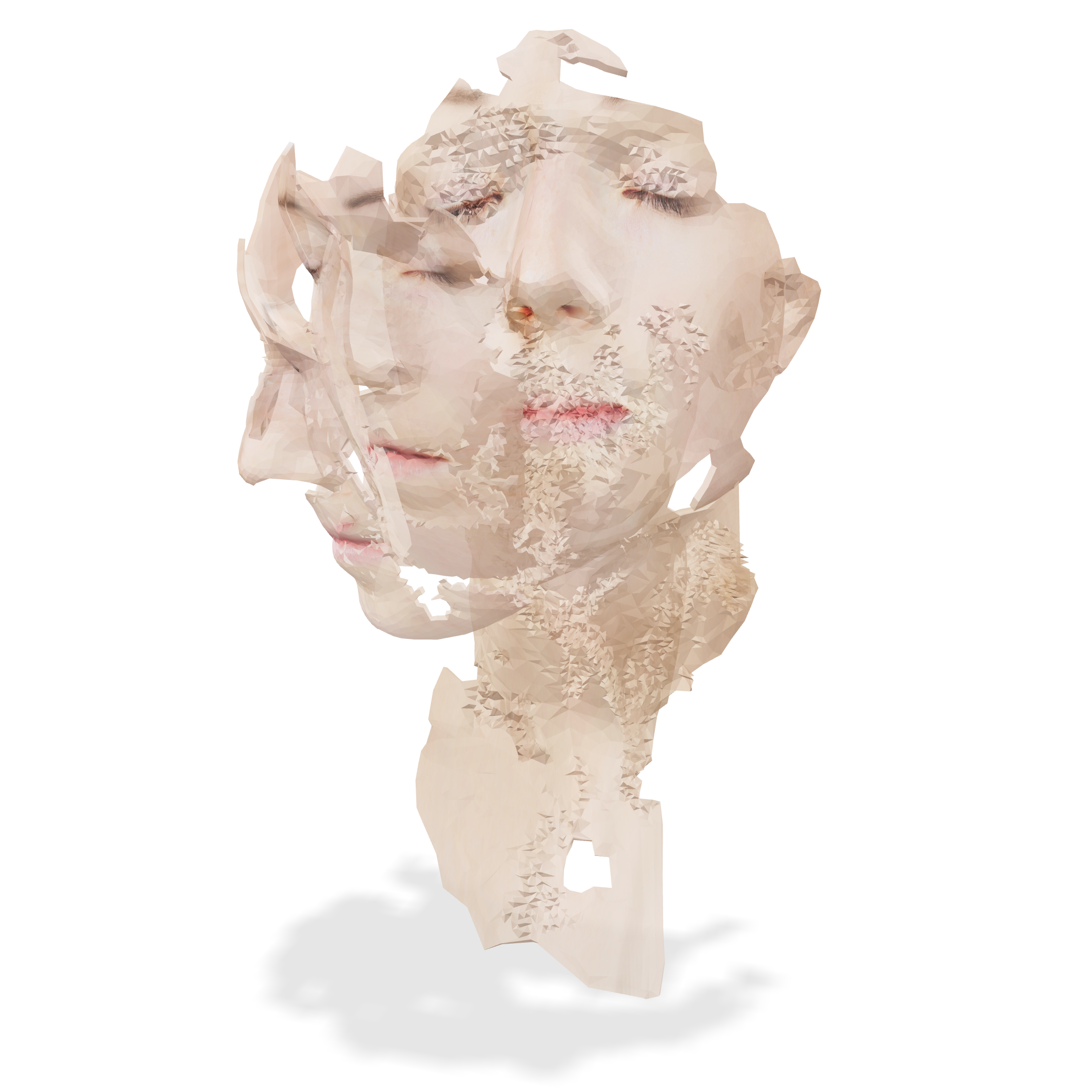 Triple Portrait of E: RGB, dv1