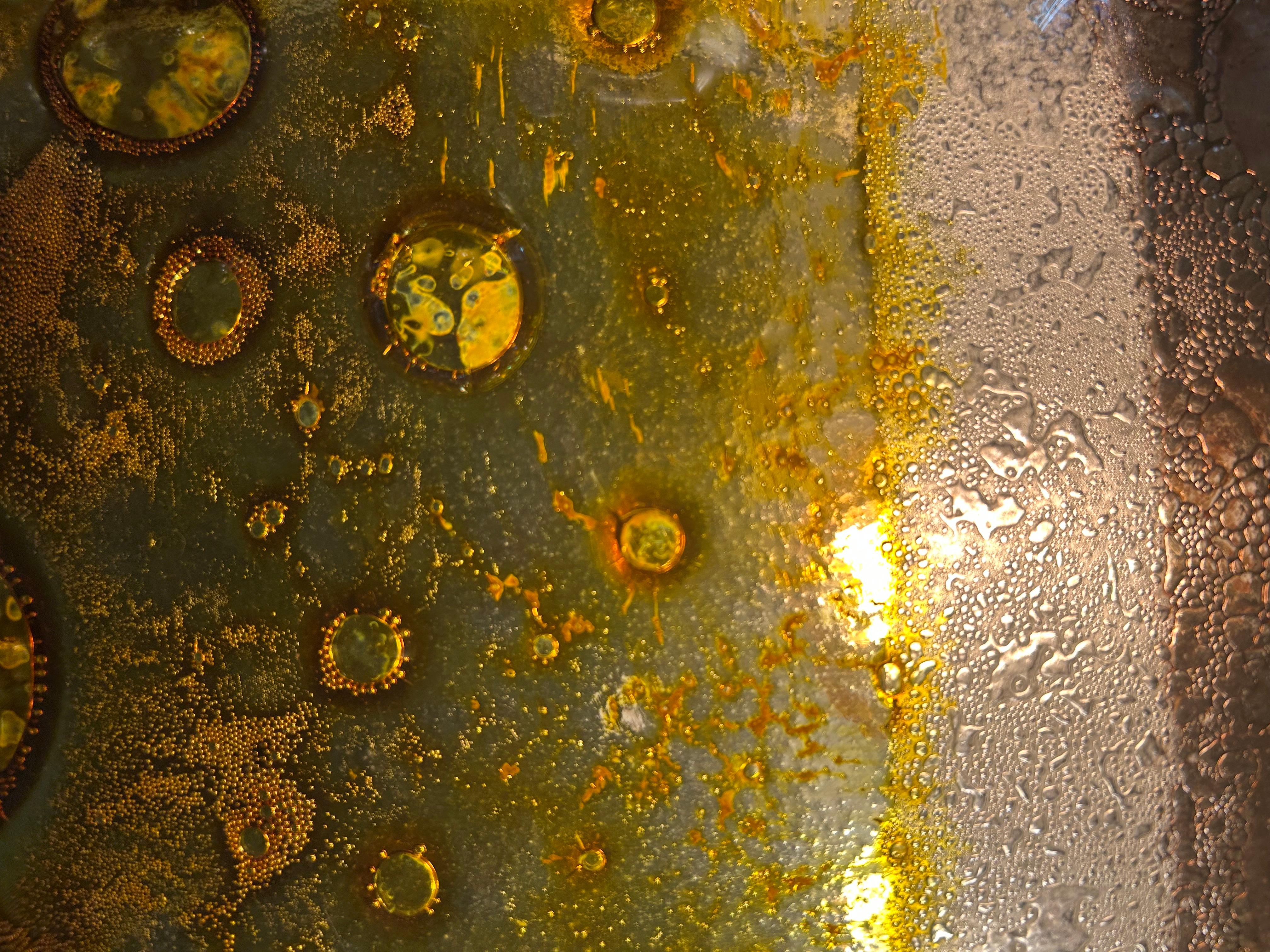 Distant Galaxies, Amazing Murano Wall Light, 1980's For Sale 11