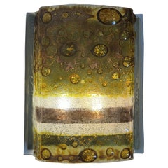 Distant Galaxies, Amazing Murano Wall Light, 1980's