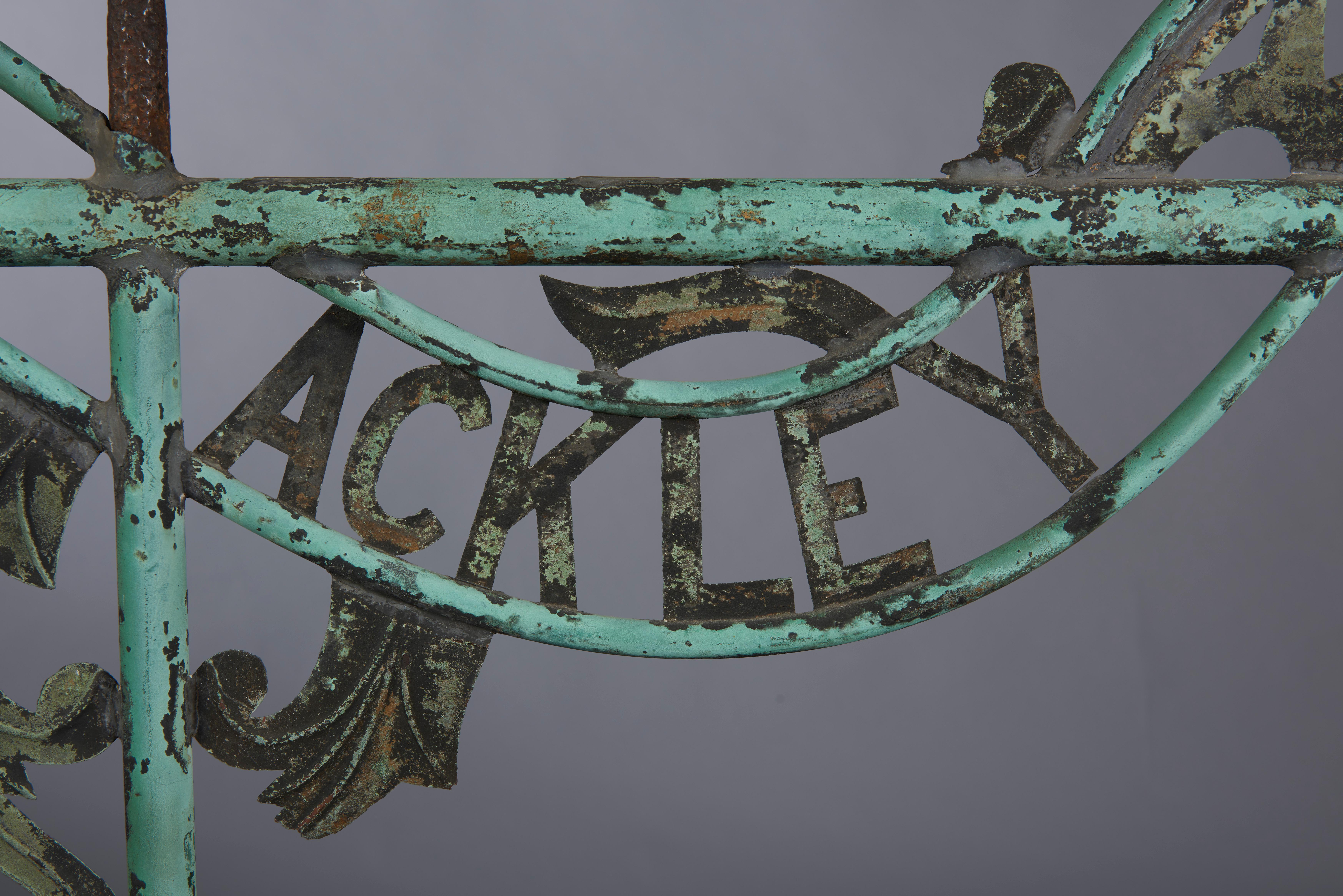American Distillery Weathervane from Long Island, circa 1880 For Sale