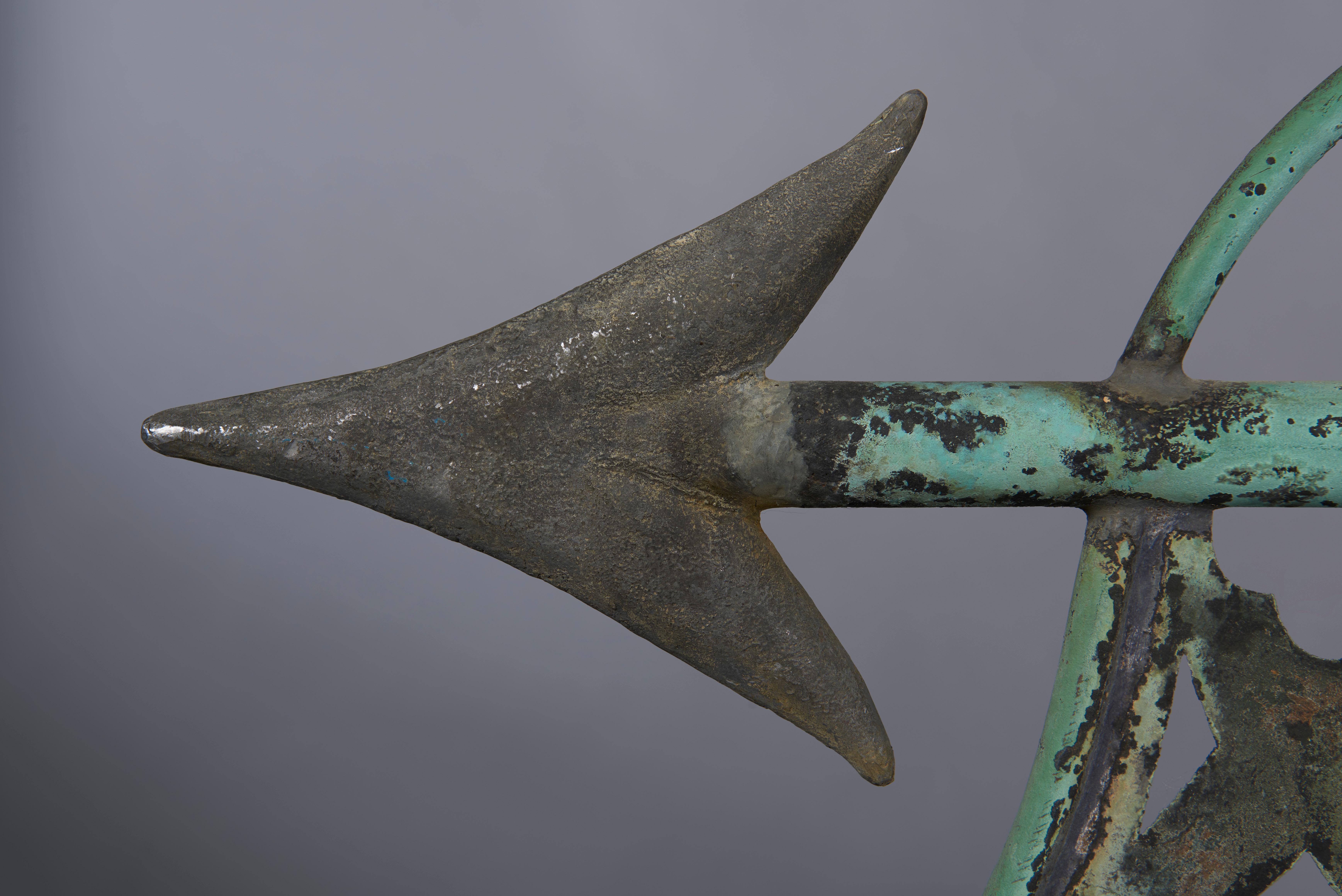 Forged Distillery Weathervane from Long Island, circa 1880 For Sale