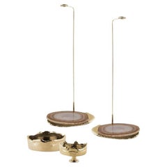 Distinct - Soporte para Plantas Agatha (2 Piezas), 1 Atélis Maxi y 1 Pequeño