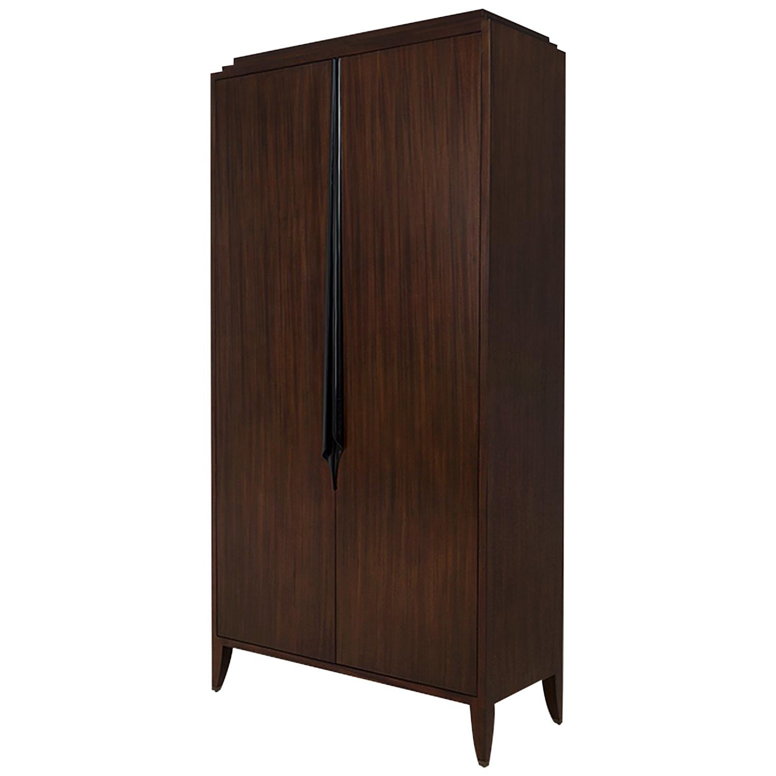 Distinct Large Cabinet in Mahogany Wood For Sale