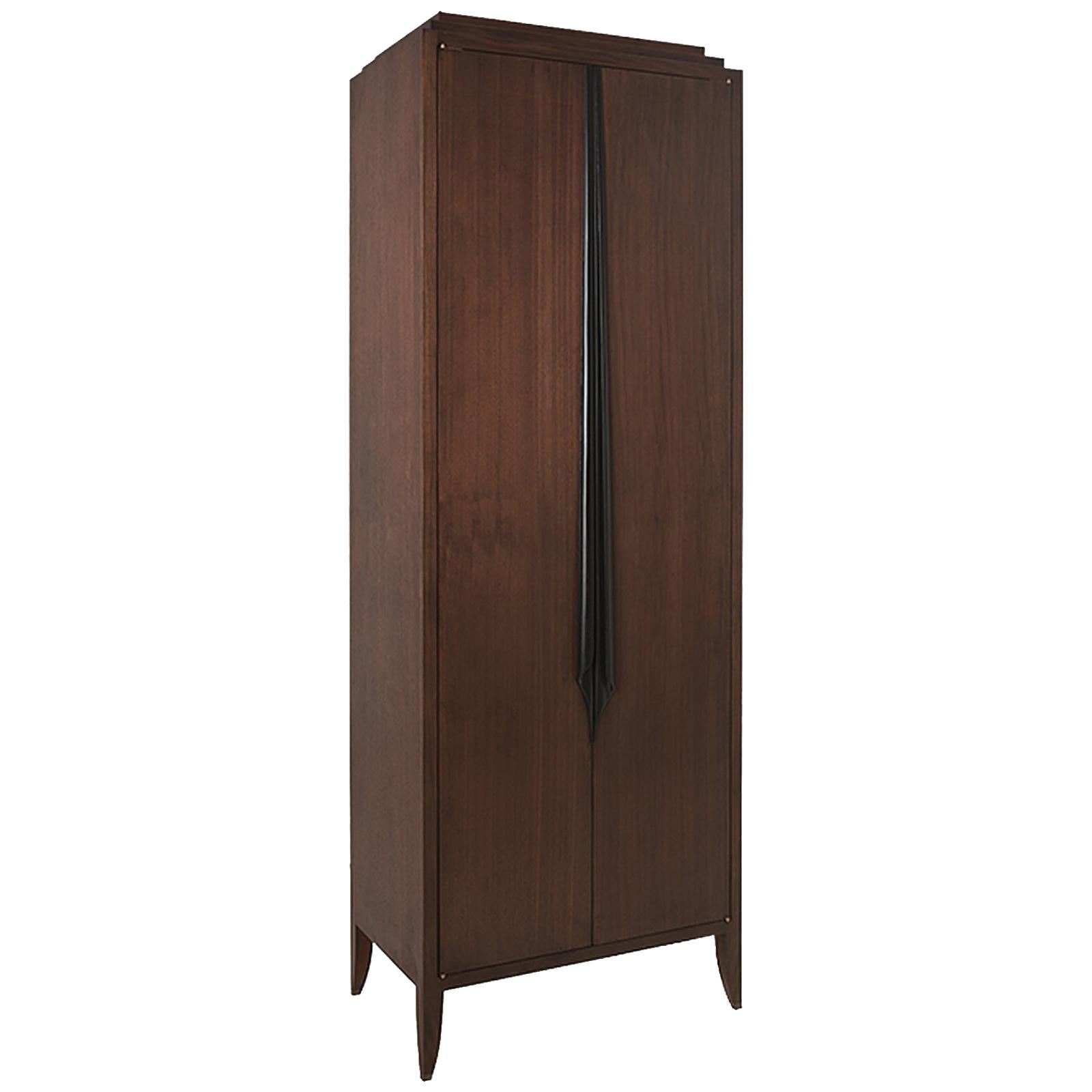 Distinct Medium Cabinet in Mahogany Wood For Sale