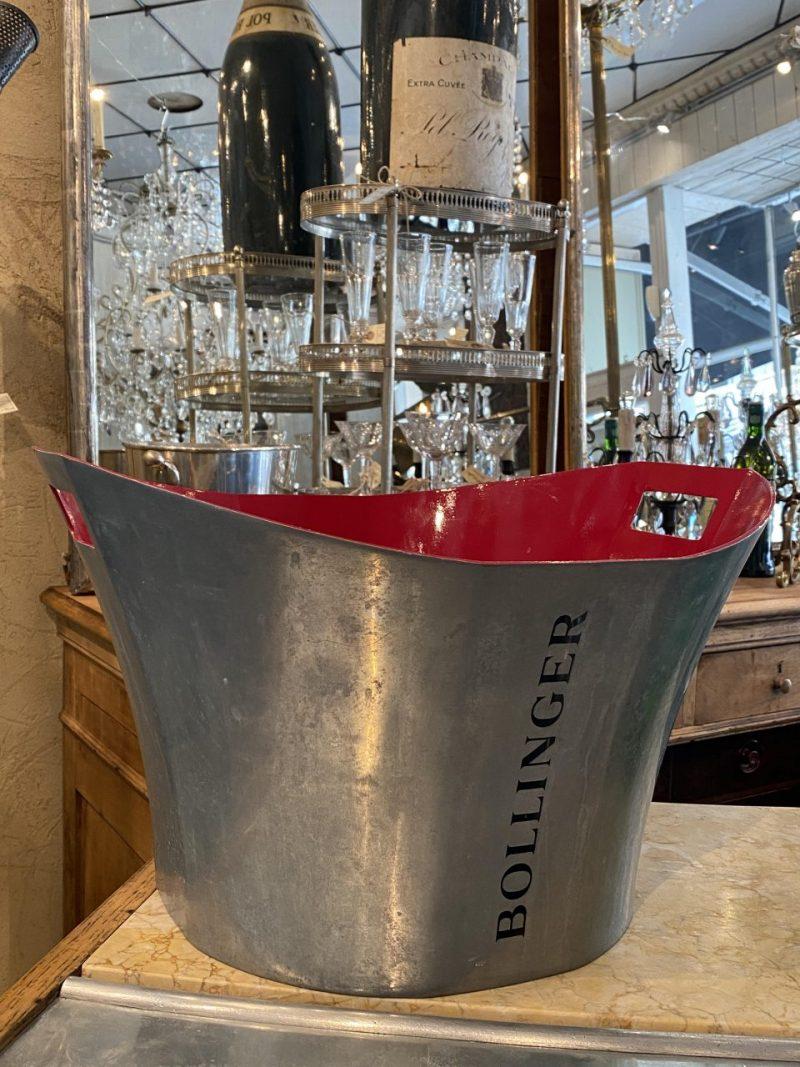 French Distinctive Large Champagne Cooler-Bollinger Eric Berthes For Sale